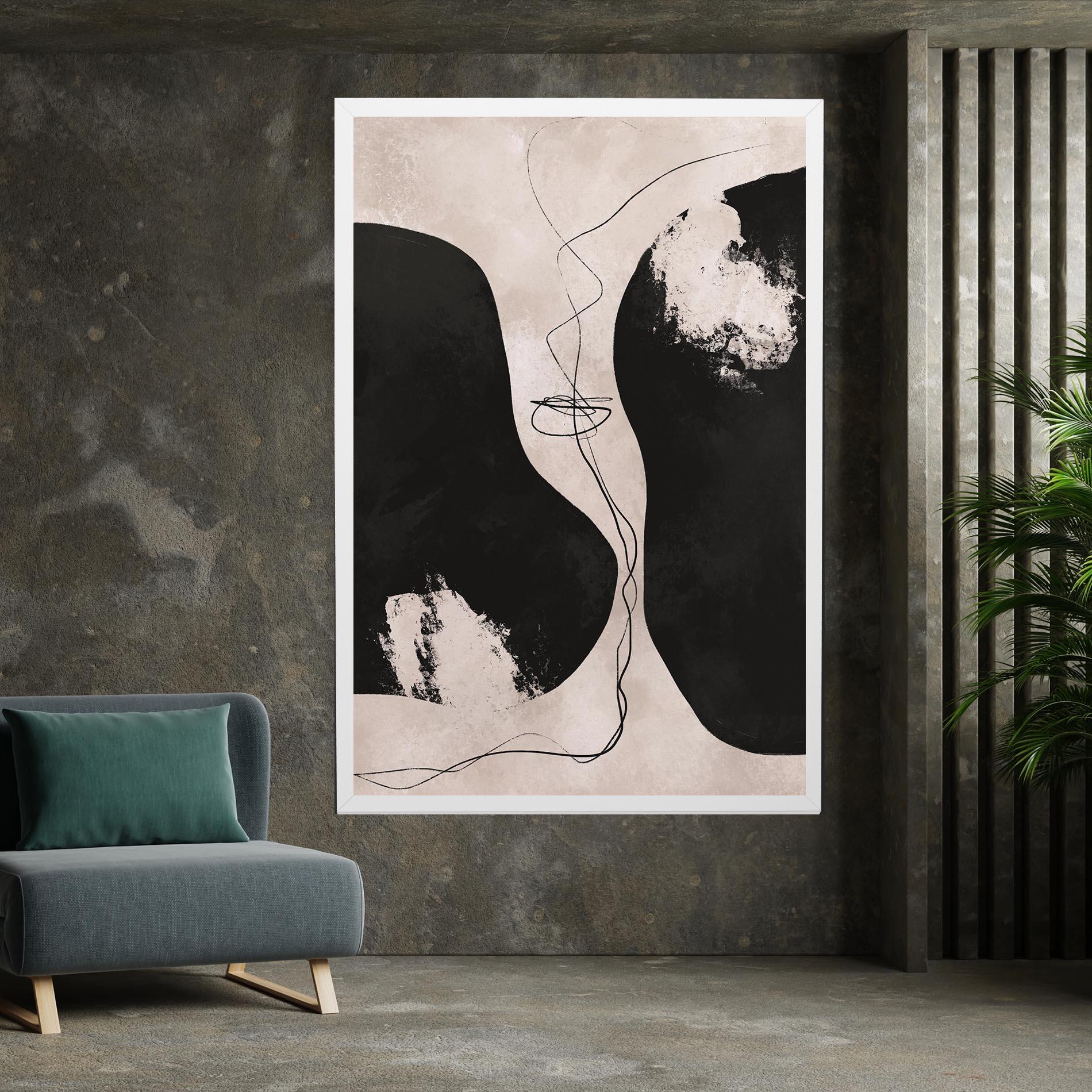 Tablou Canvas Modern Brushstrokes mockup 7