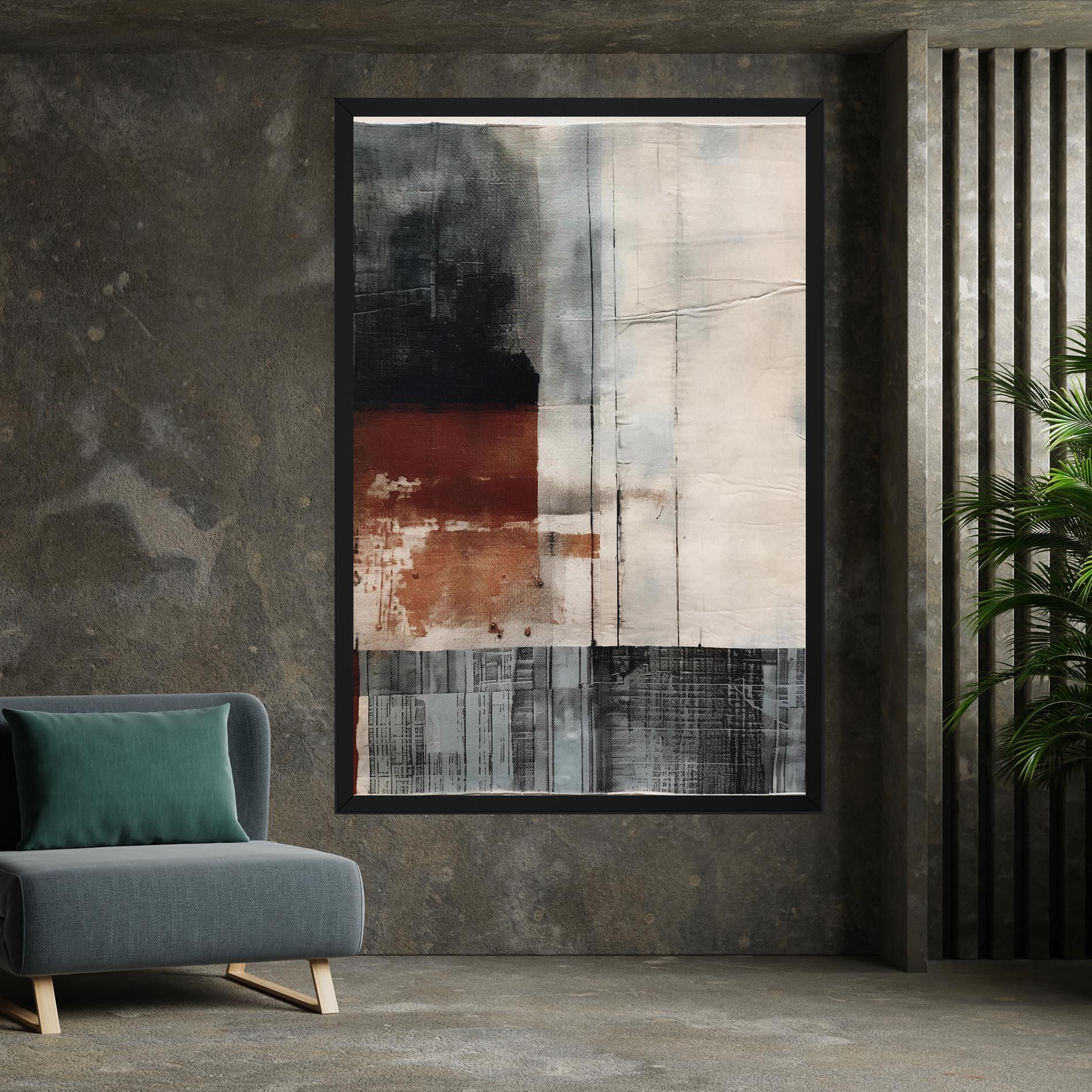Tablou Canvas Abstract Painting mockup 7