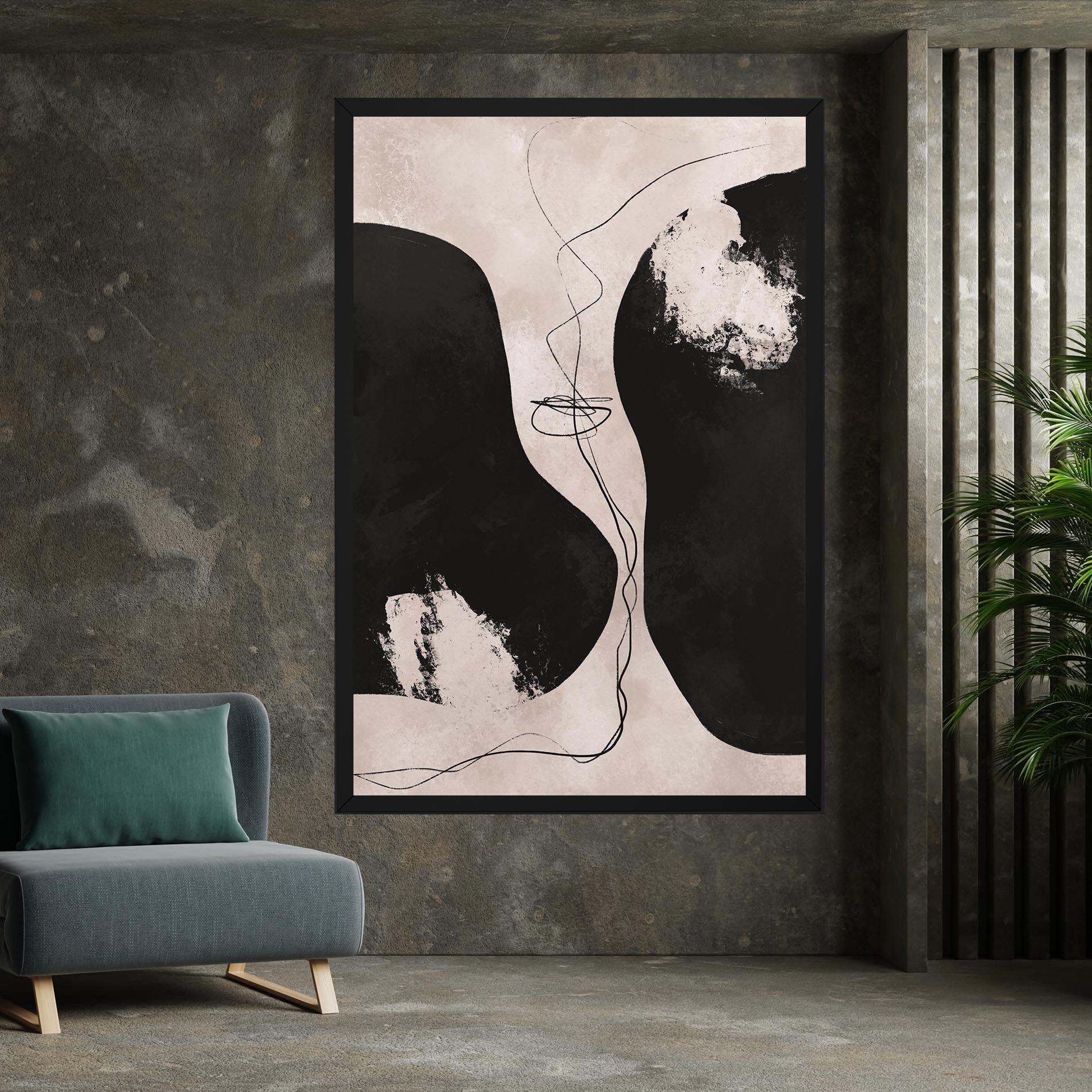 Tablou Canvas Modern Brushstrokes mockup 7