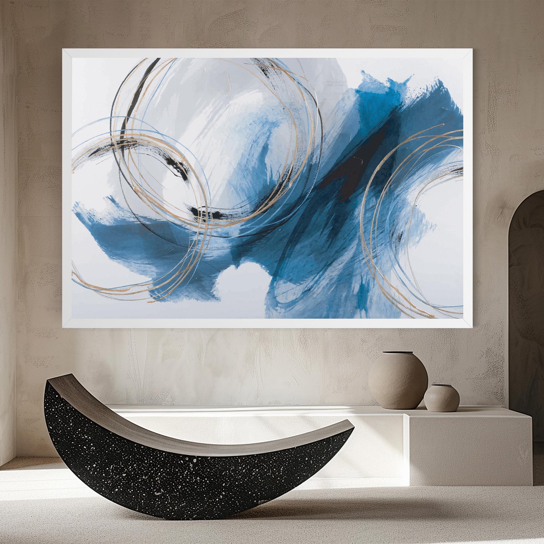 Tablou Canvas Beautiful Abstract Painting mockup 8
