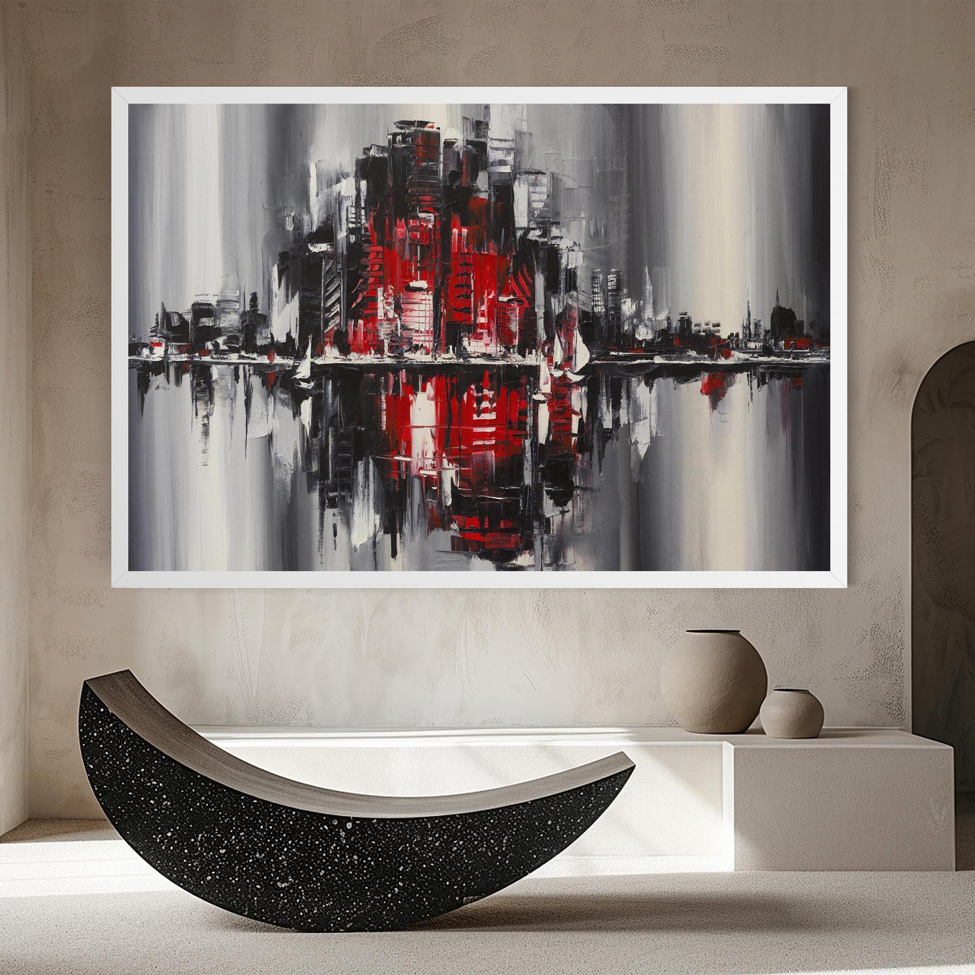 Tablou Canvas Cityscape mockup 8