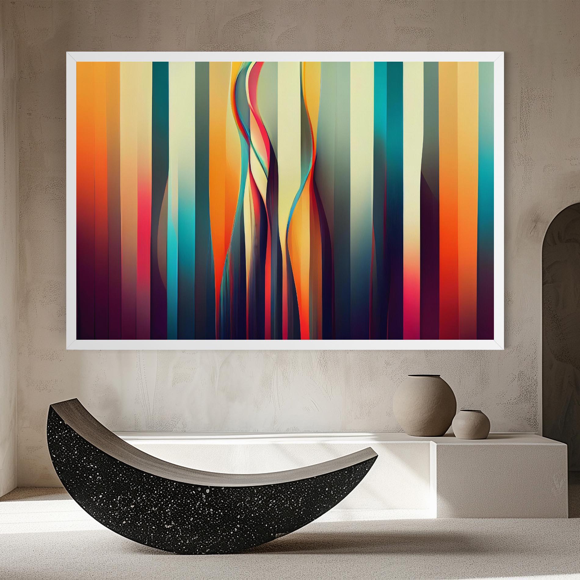 Tablou Canvas Colorful Geometric Background mockup 8