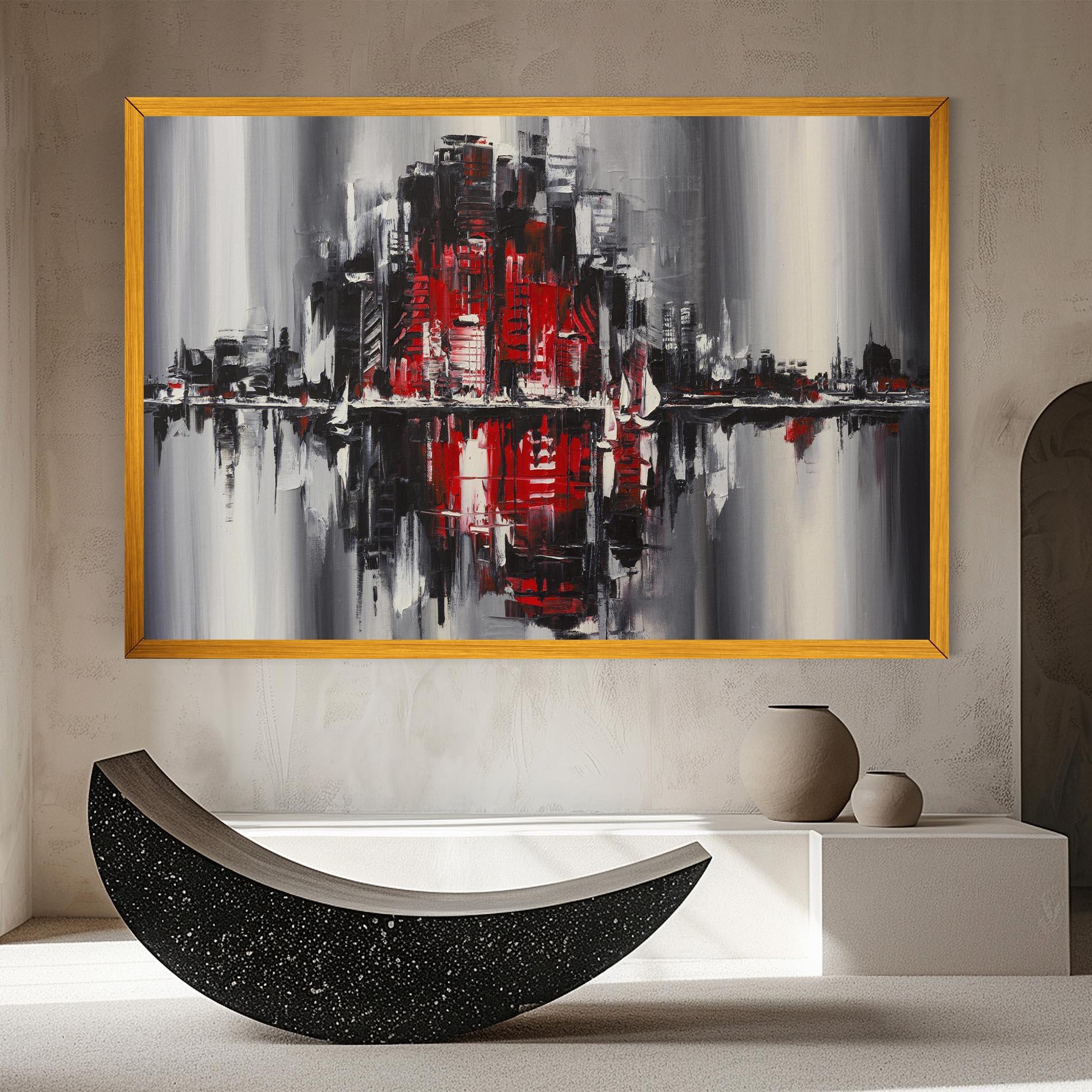 Tablou Canvas Cityscape mockup 8