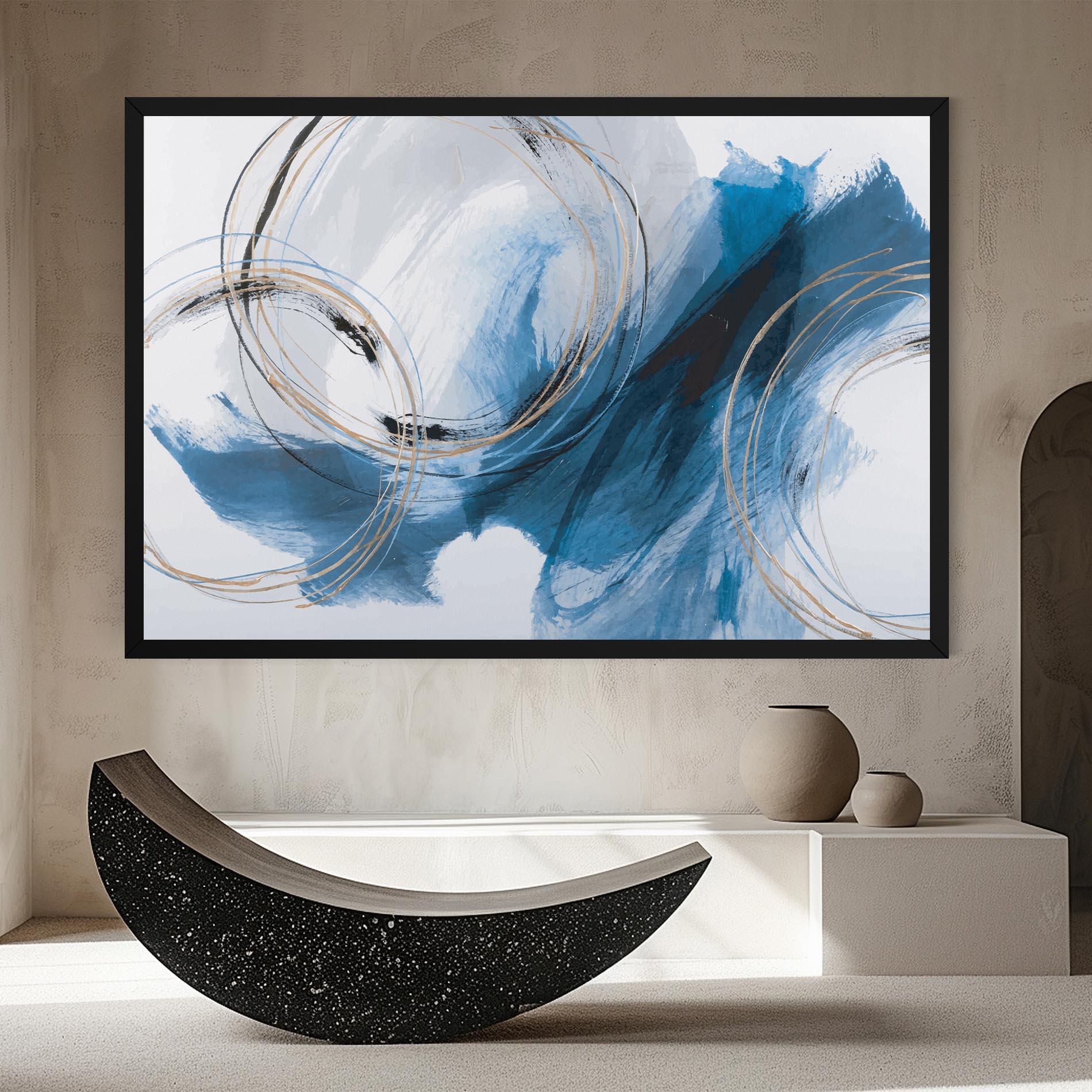 Tablou Canvas Beautiful Abstract Painting mockup 8