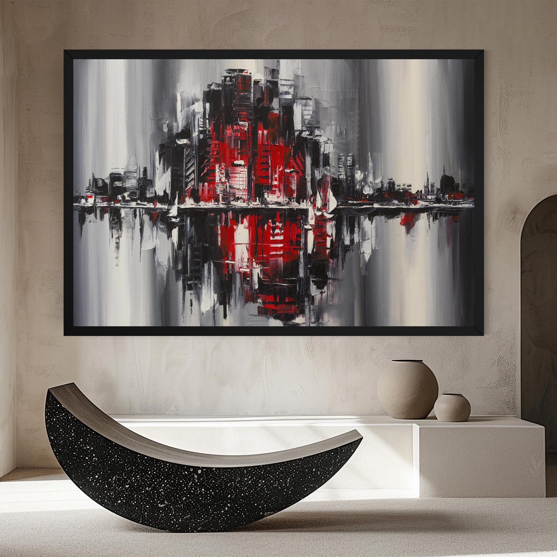 Tablou Canvas Cityscape mockup 8