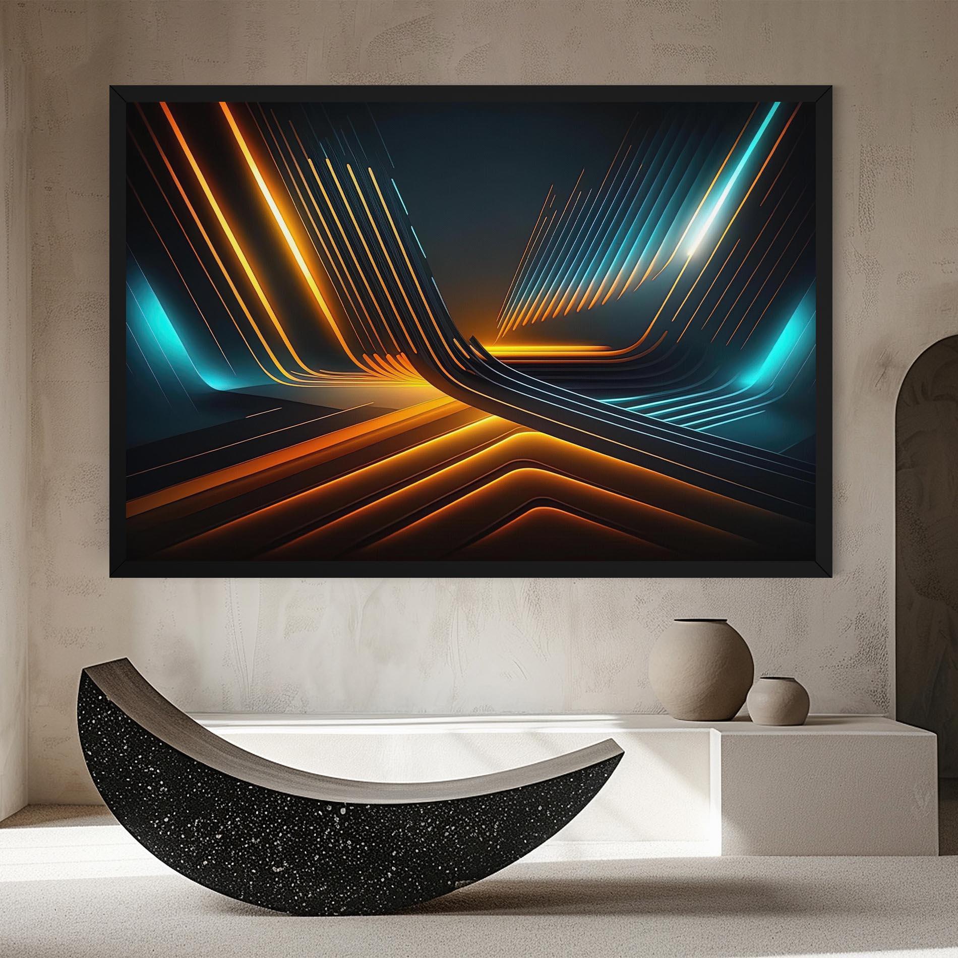 Tablou Canvas Futuristic Background mockup 8