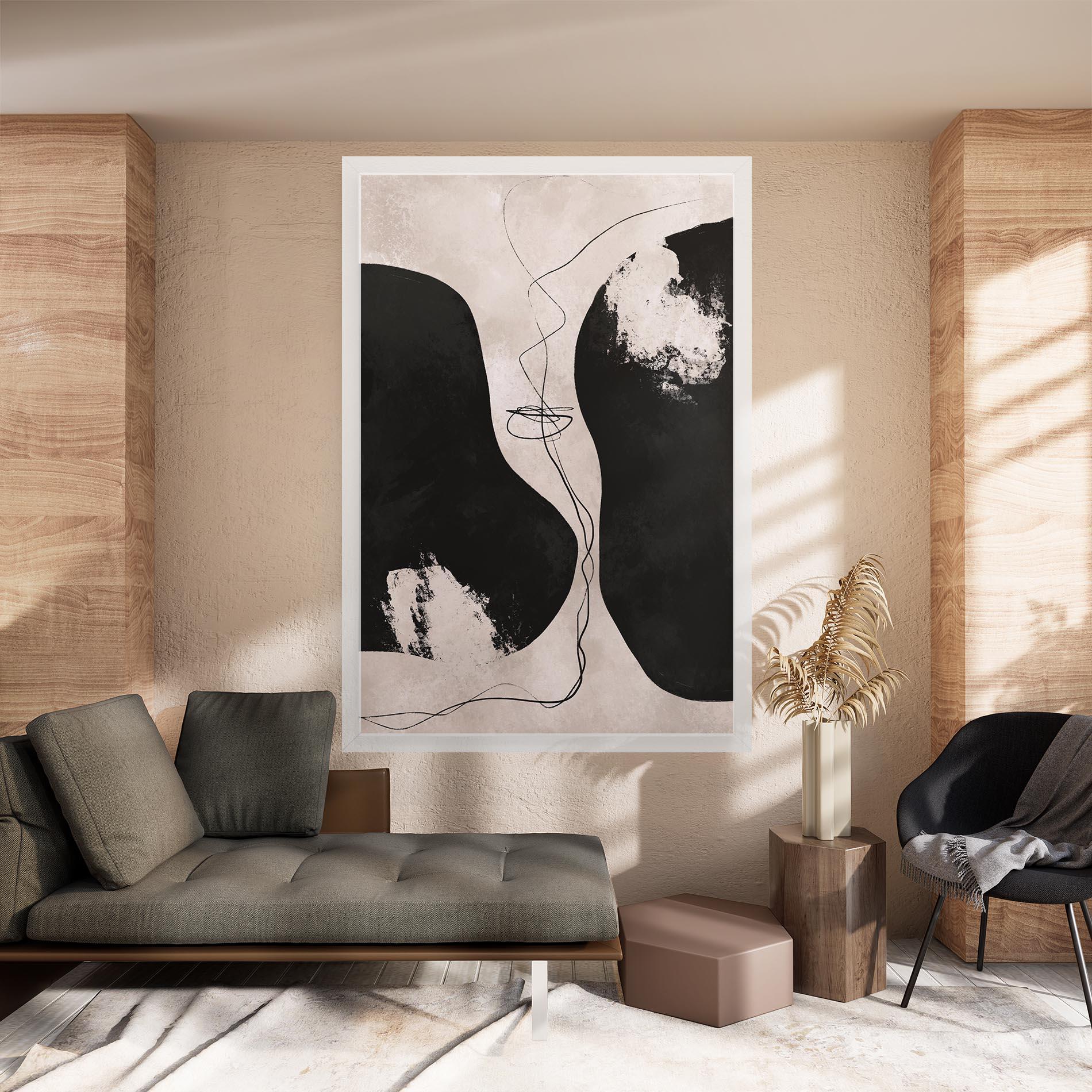 Tablou Canvas Modern Brushstrokes mockup 8