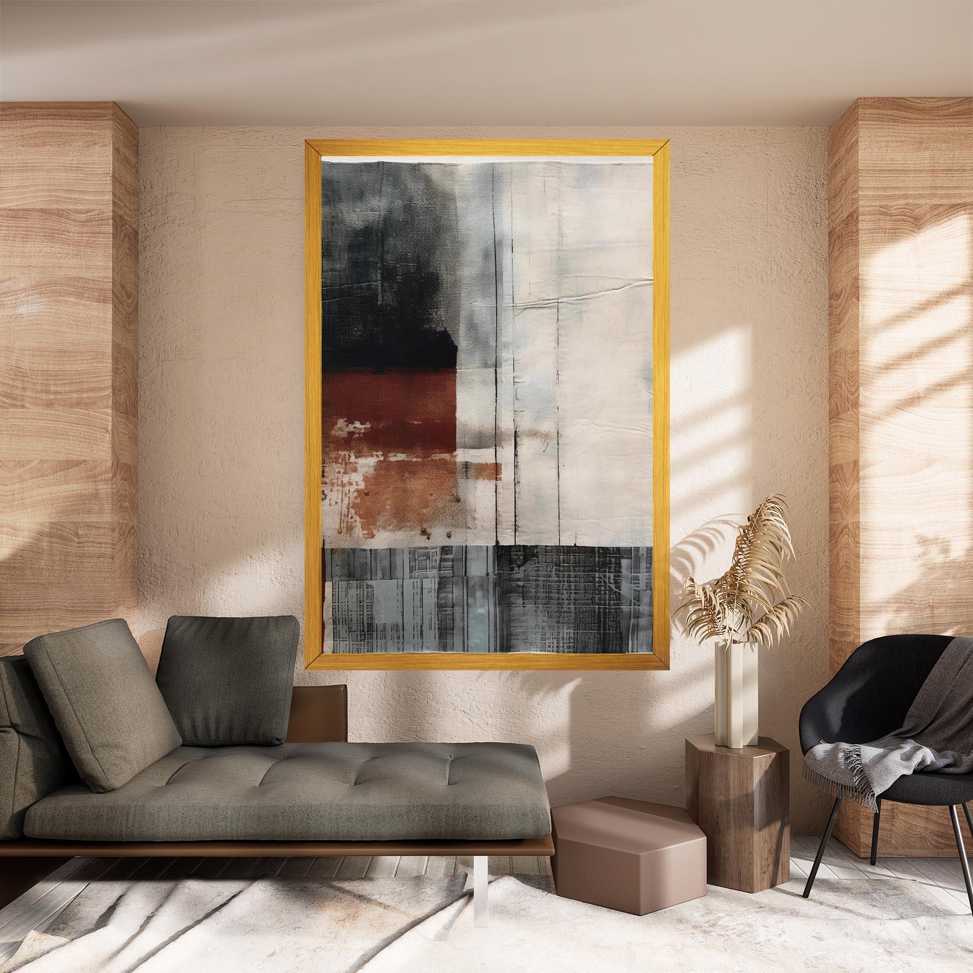 Tablou Canvas Abstract Painting mockup 8