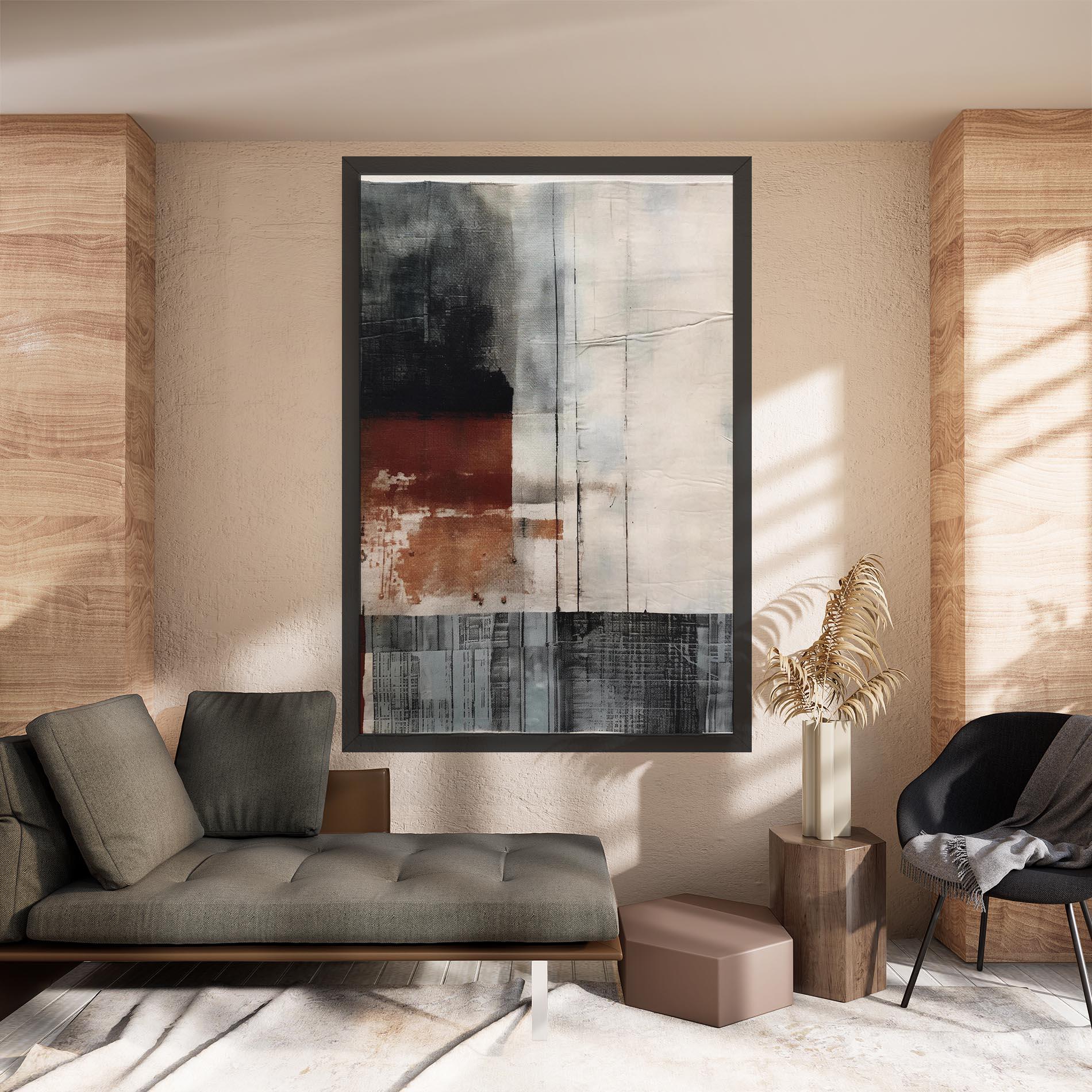 Tablou Canvas Abstract Painting mockup 8