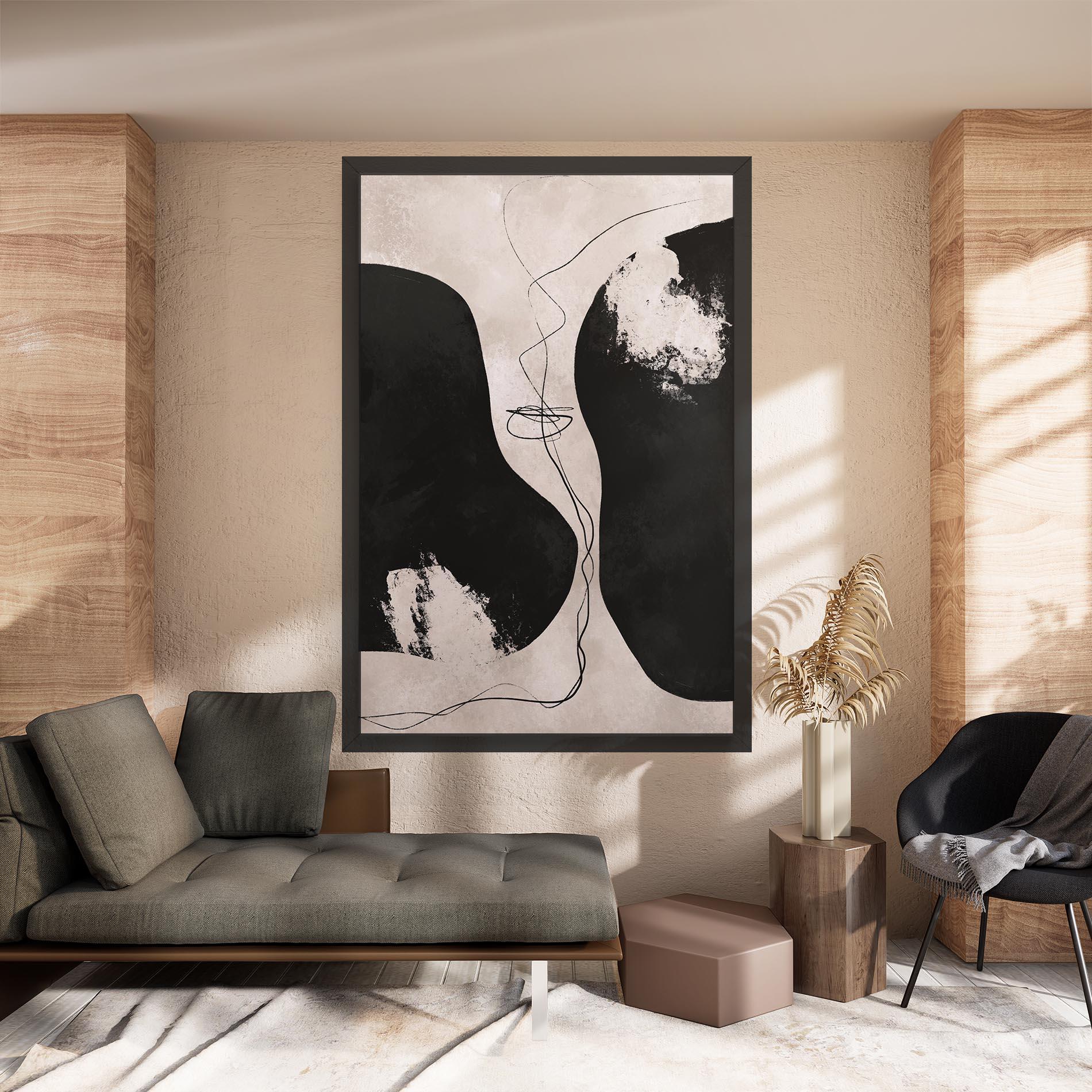 Tablou Canvas Modern Brushstrokes mockup 8