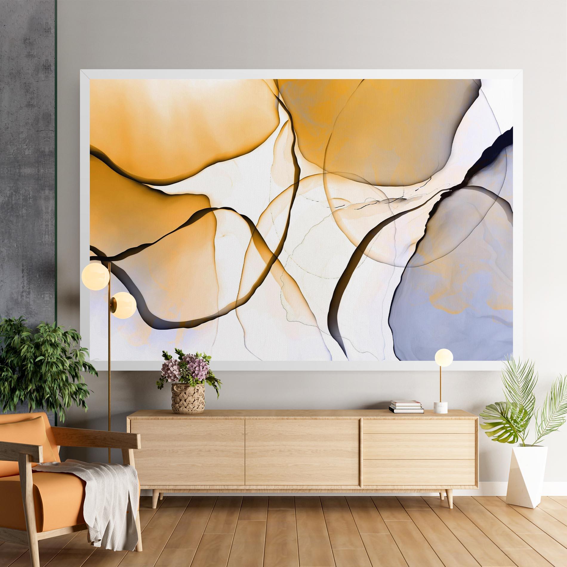 Tablou Canvas Abstract Alcohol Ink mockup 9