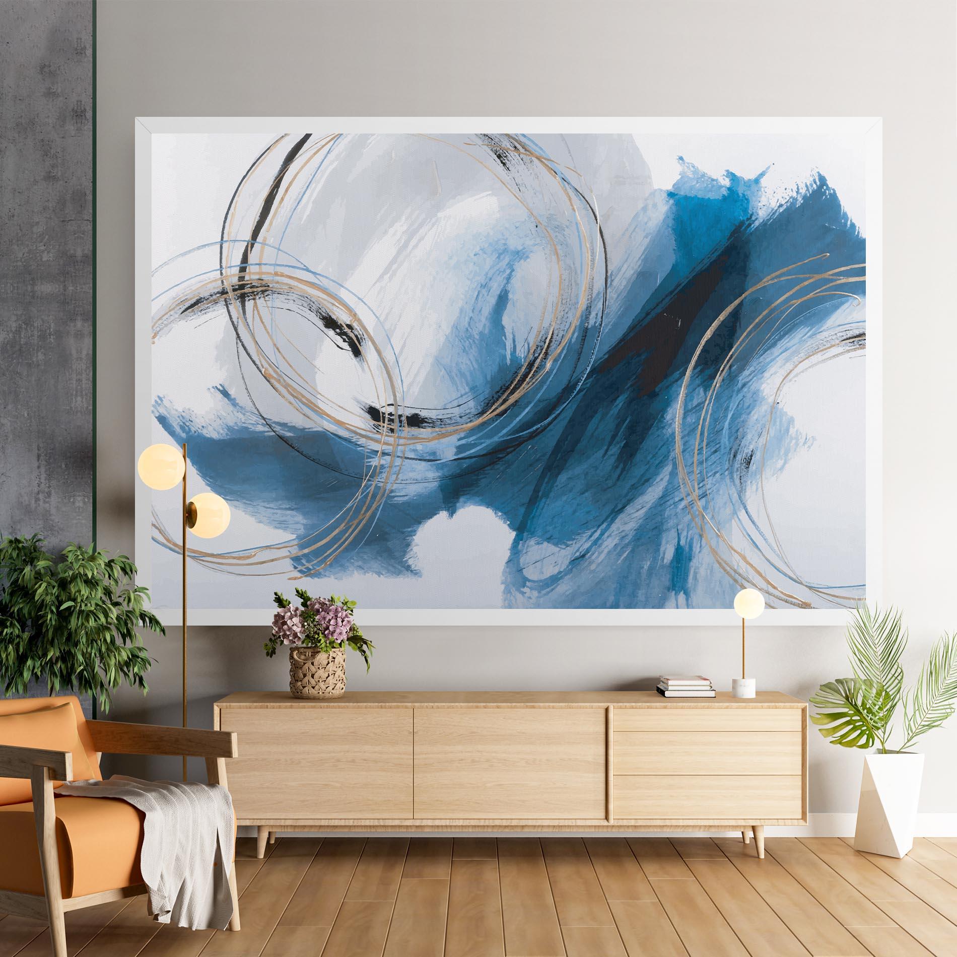 Tablou Canvas Beautiful Abstract Painting mockup 9