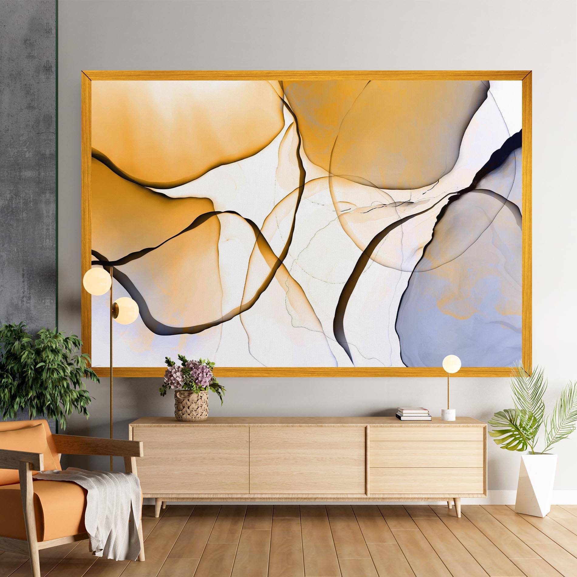 Tablou Canvas Abstract Alcohol Ink mockup 9