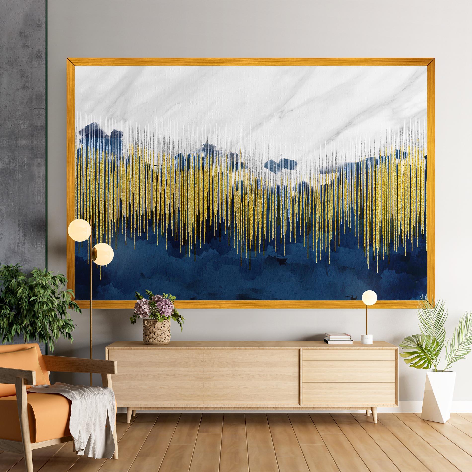 Tablou Canvas Abstract Marble Art mockup 9