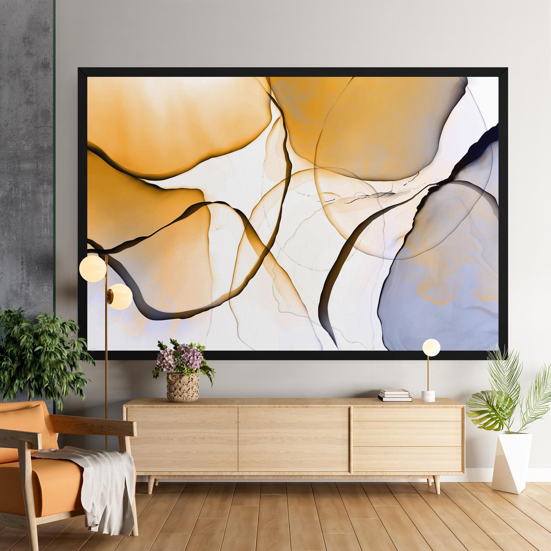 Tablou Canvas Abstract Alcohol Ink mockup 9