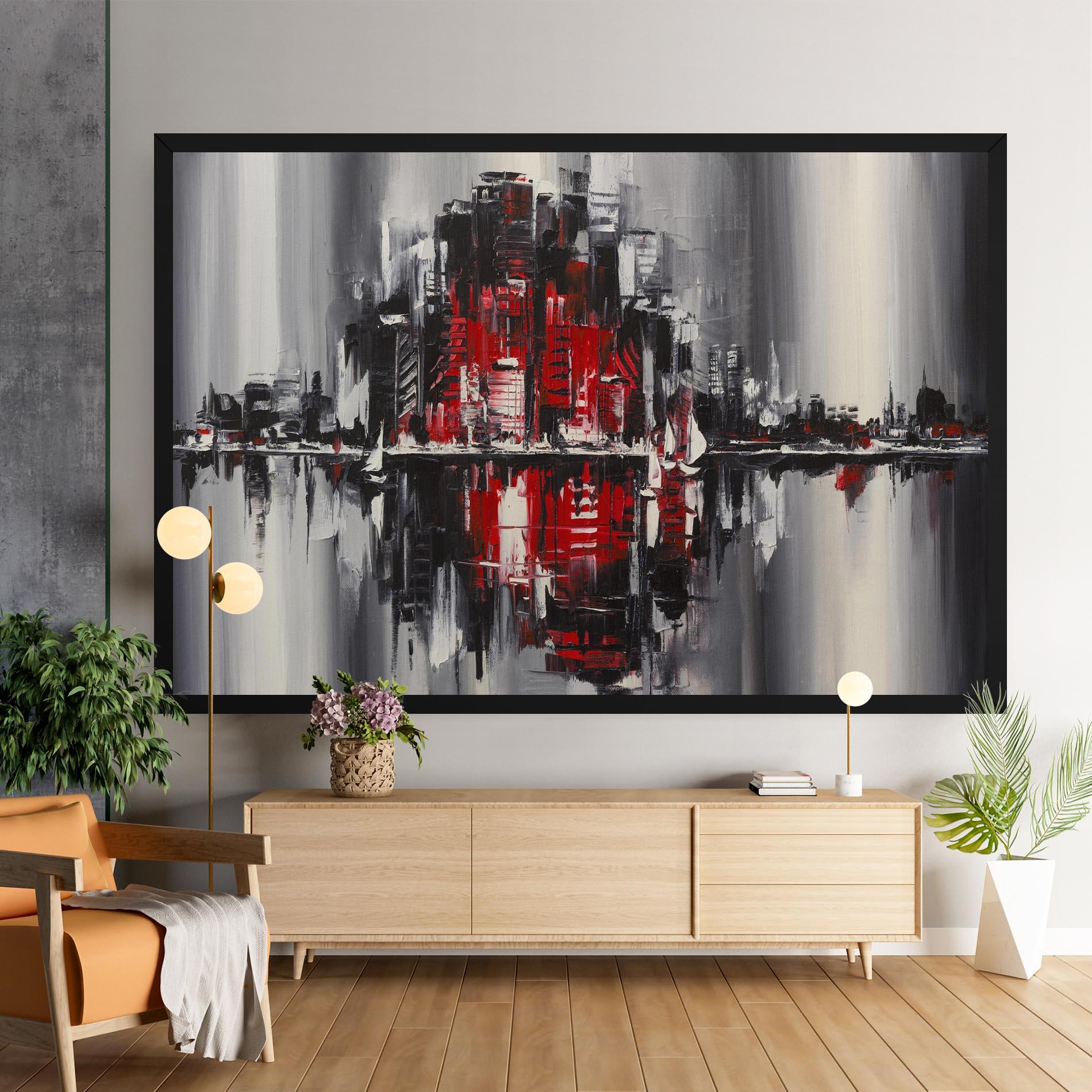 Tablou Canvas Cityscape mockup 9