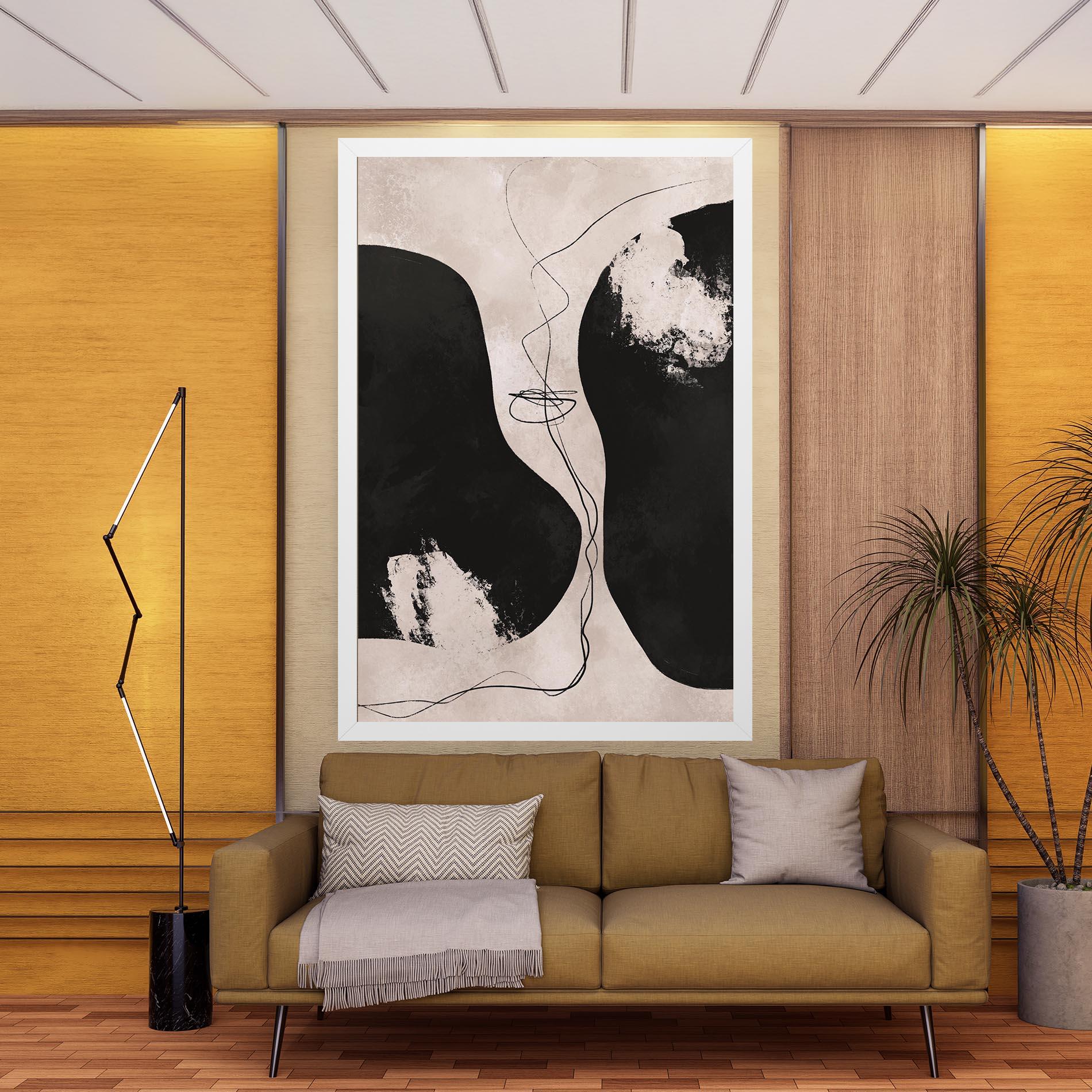 Tablou Canvas Modern Brushstrokes mockup 9