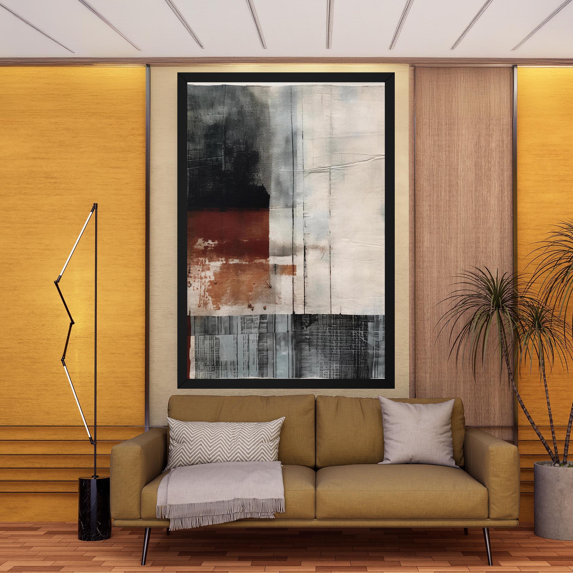 Tablou Canvas Abstract Painting mockup 9