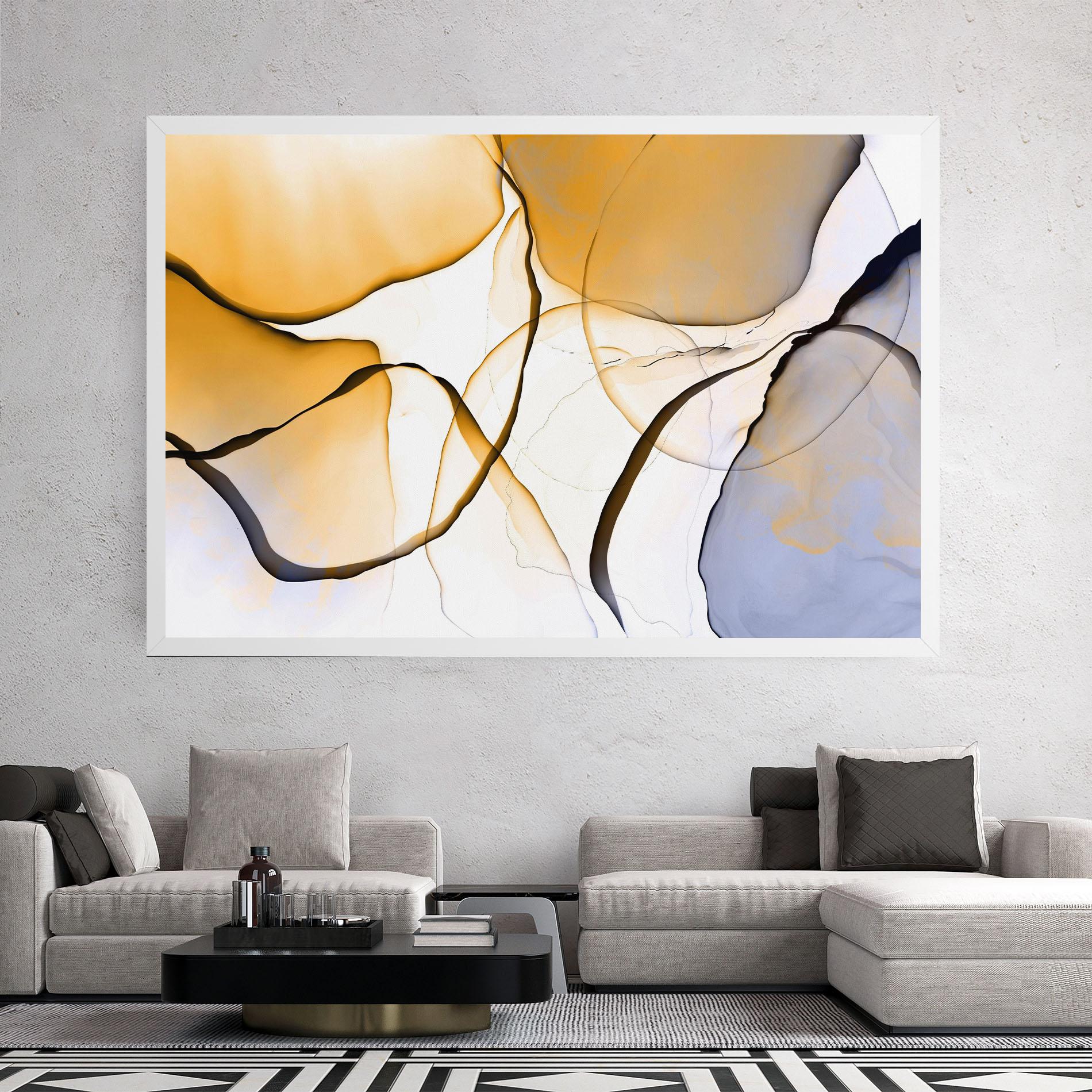 Tablou Canvas Abstract Alcohol Ink mockup 2