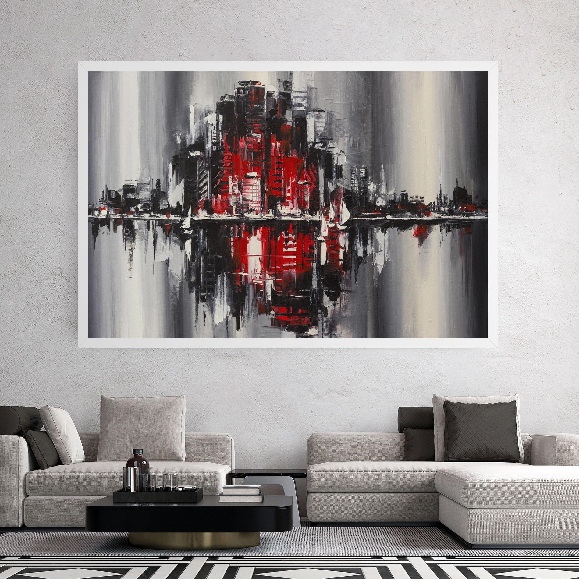 Tablou Canvas Cityscape mockup 2