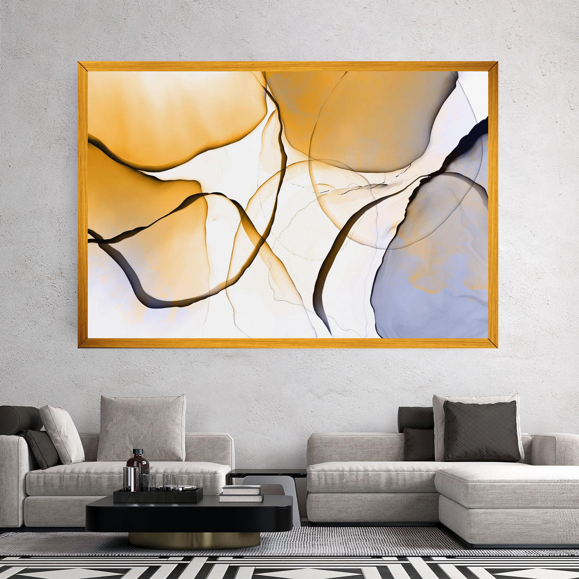 Tablou Canvas Abstract Alcohol Ink mockup 2