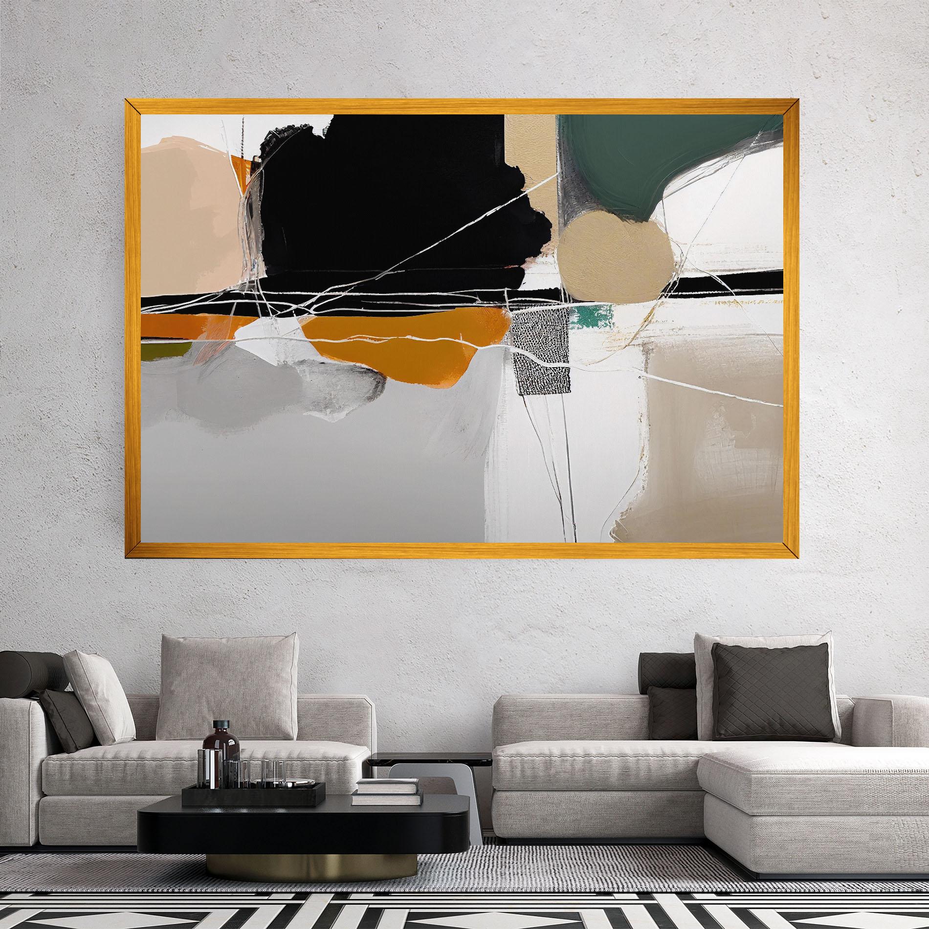Tablou Canvas Abstract Ornament Prints mockup 2