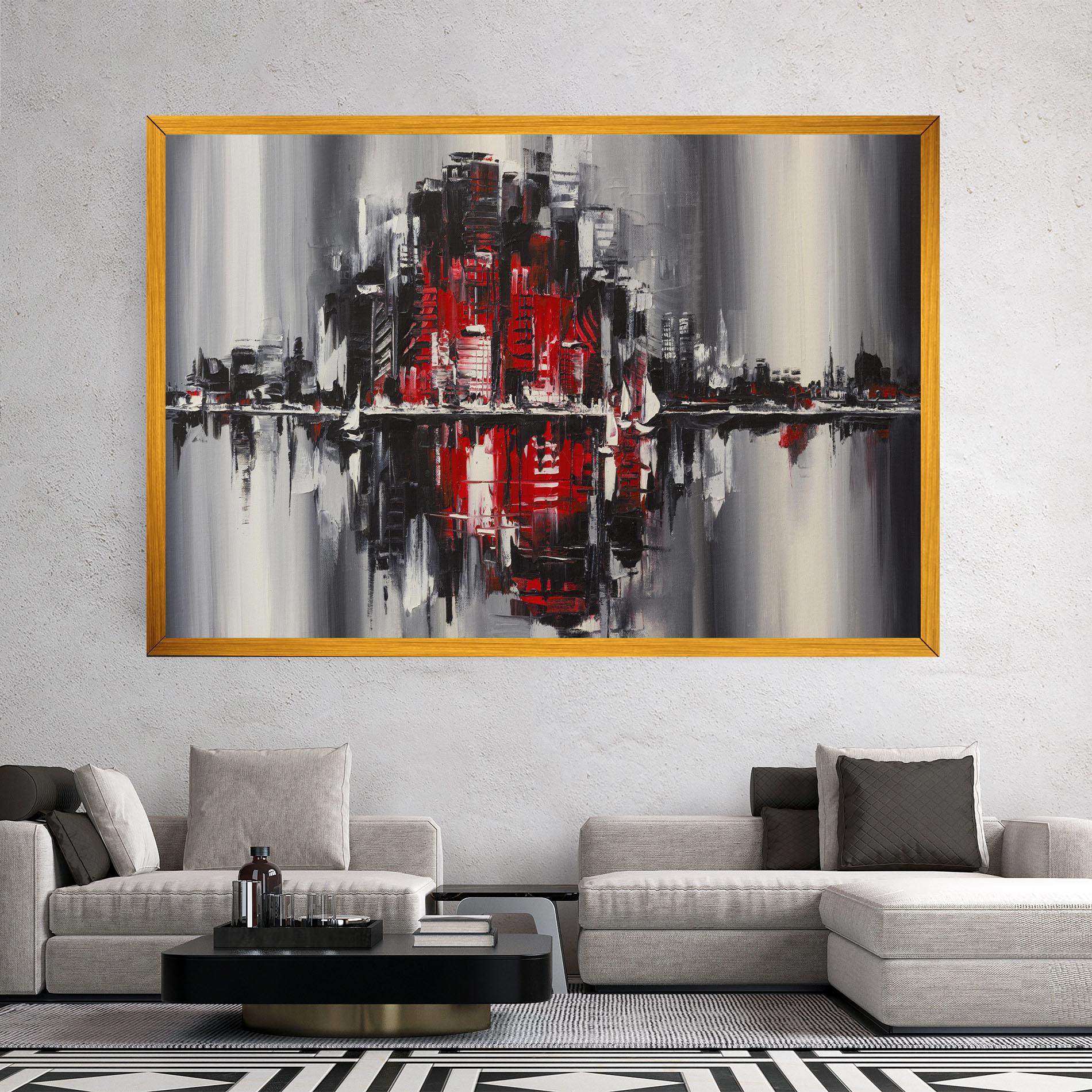 Tablou Canvas Cityscape mockup 2