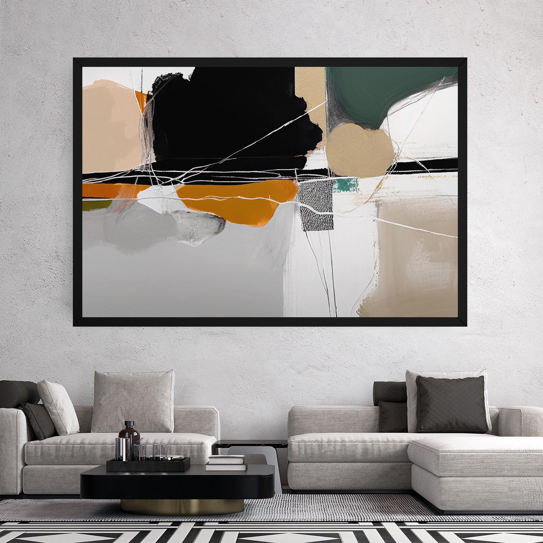 Tablou Canvas Abstract Ornament Prints mockup 2