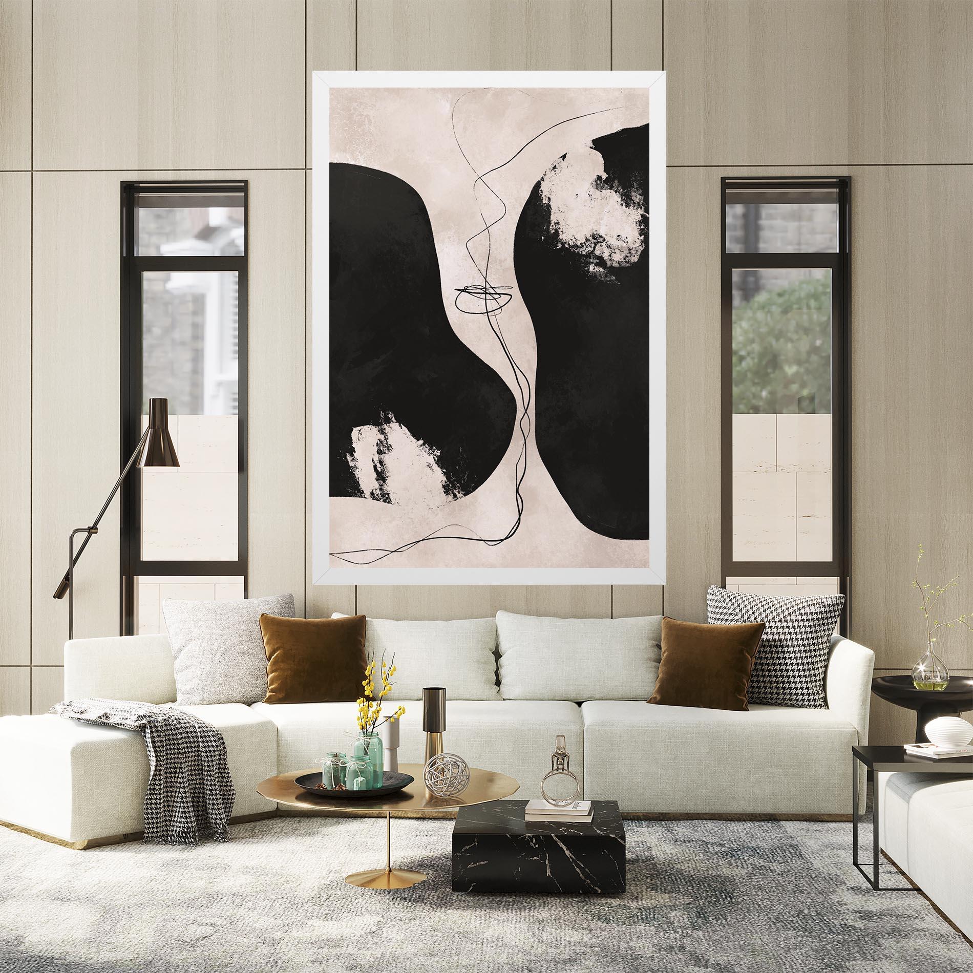 Tablou Canvas Modern Brushstrokes mockup 2