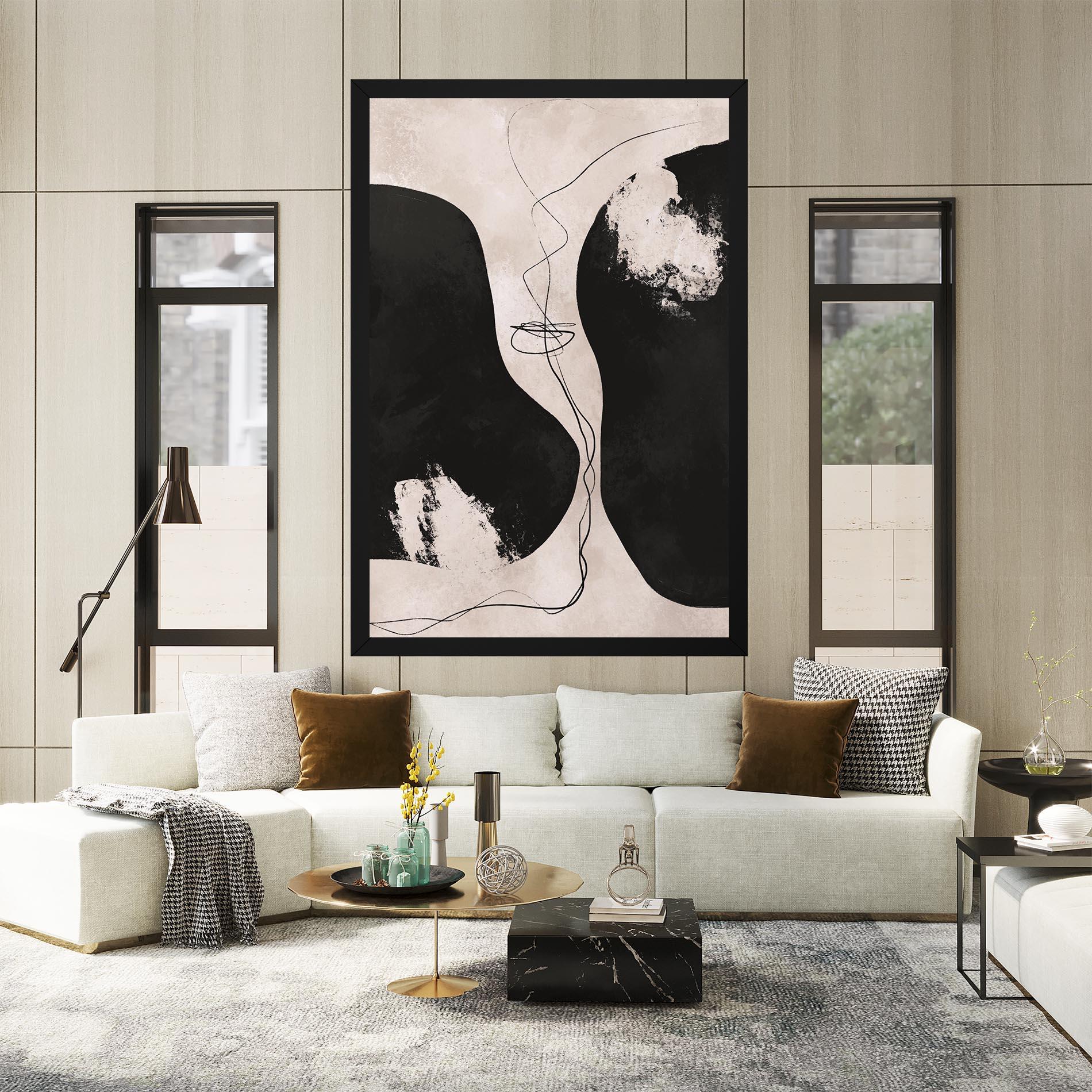 Tablou Canvas Modern Brushstrokes mockup 2