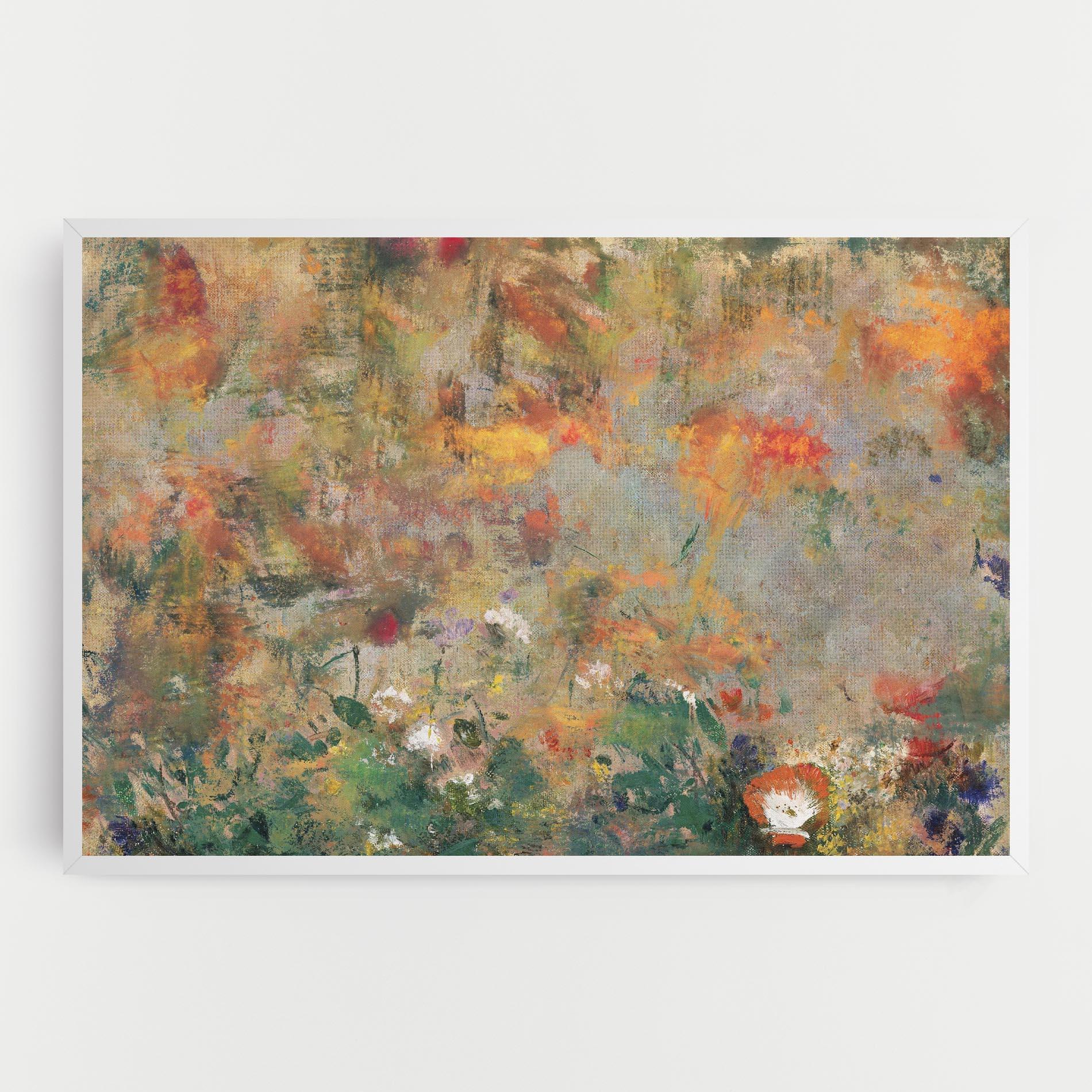 Tablou Canvas Abstract Flowers mockup 0