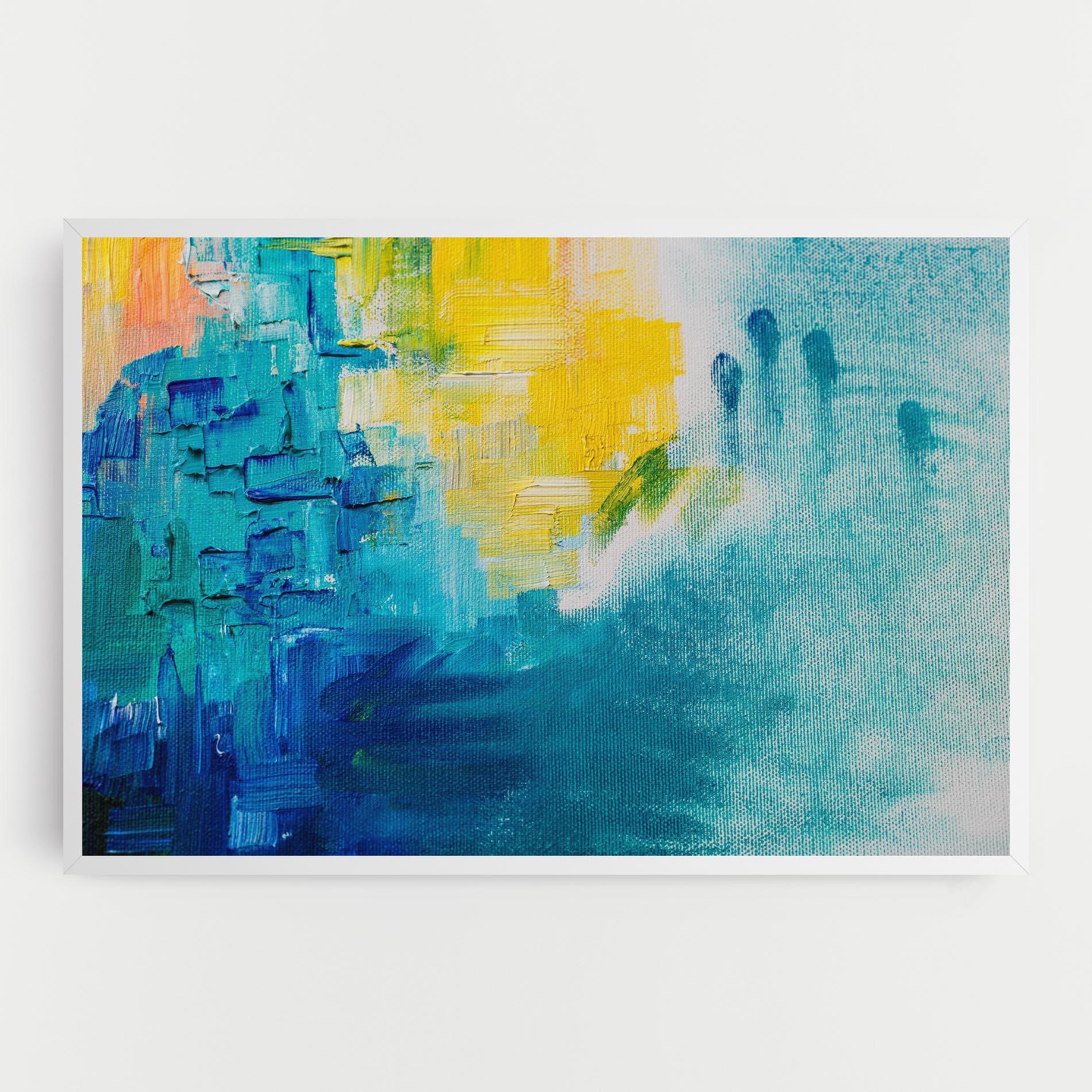 Tablou Canvas Abstract Hand Mark mockup 0