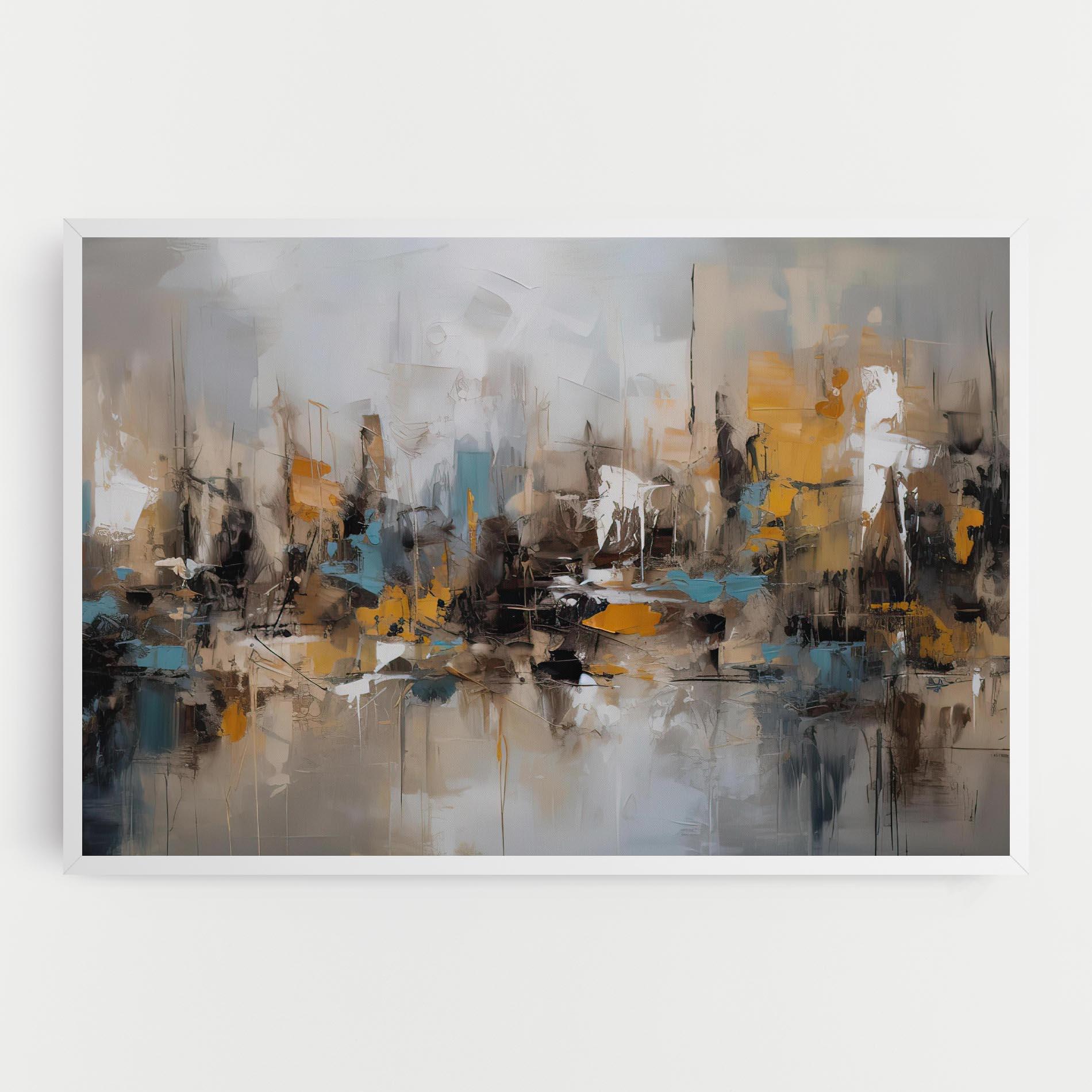 Tablou Canvas Abstract Los Angeles mockup 0