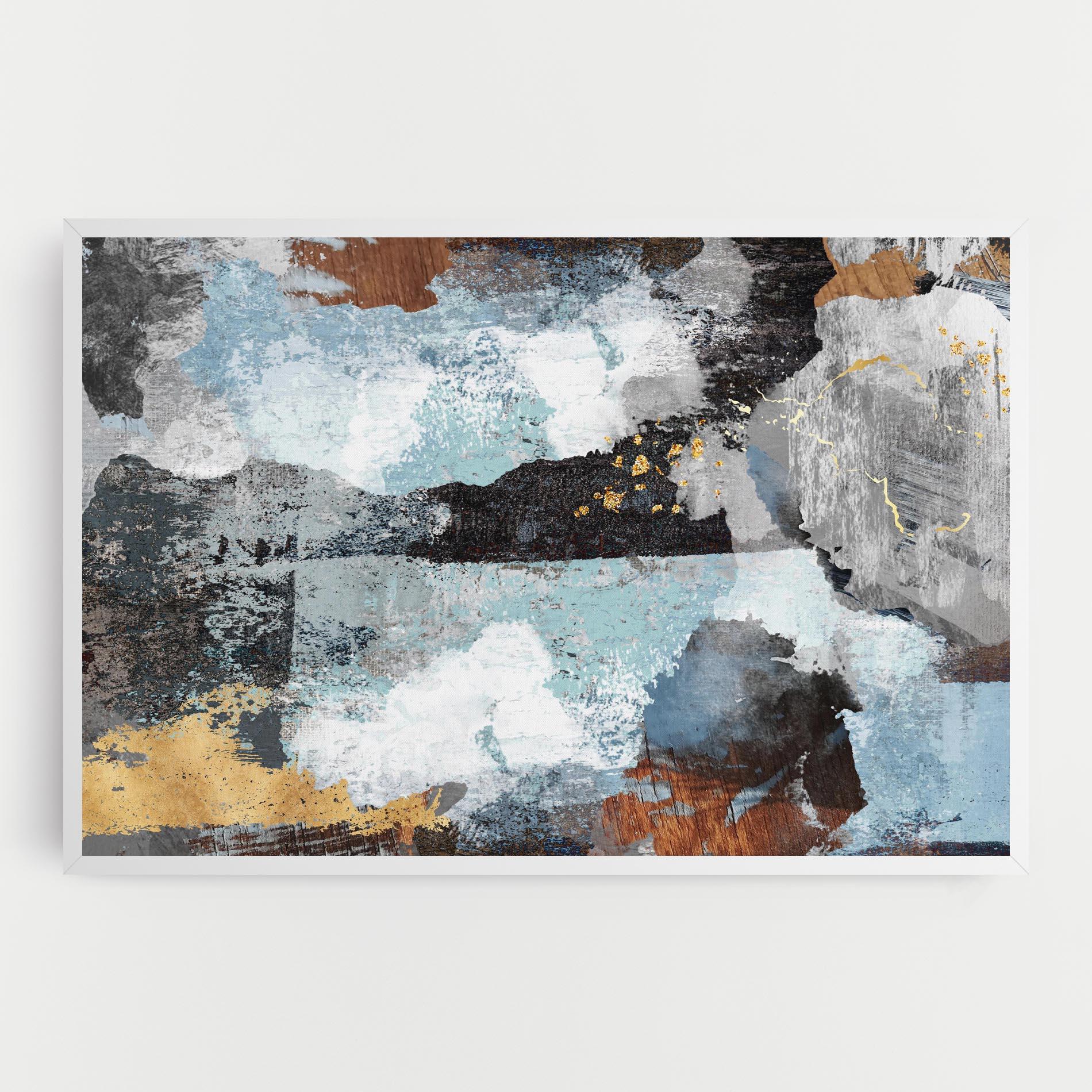 Tablou Canvas Gold Little Points mockup 0