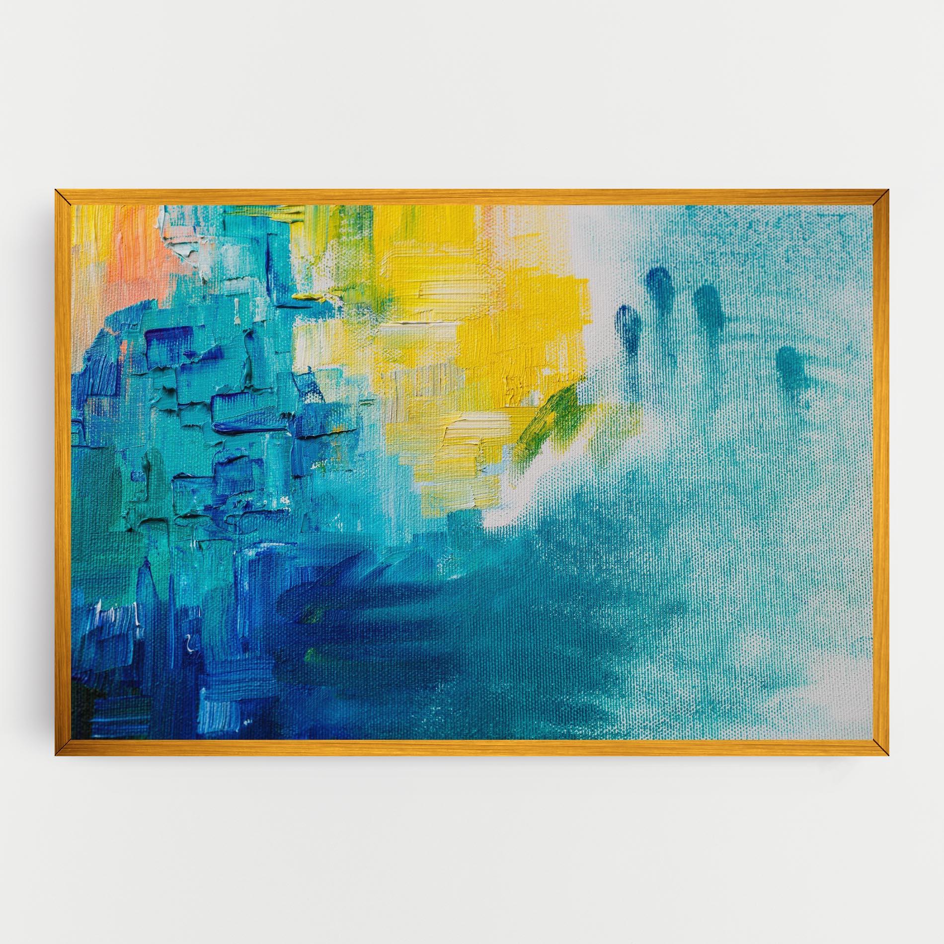 Tablou Canvas Abstract Hand Mark mockup 0