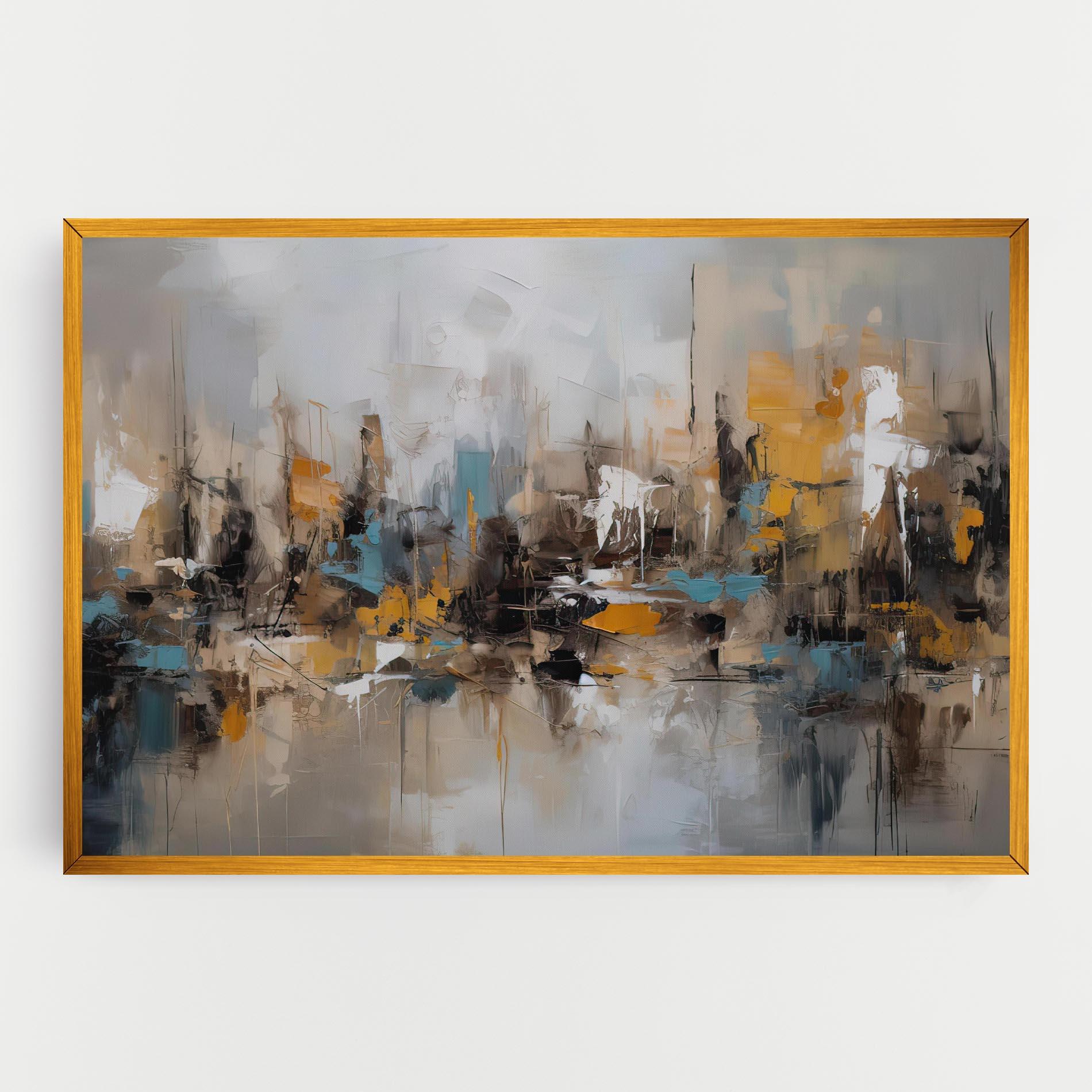 Tablou Canvas Abstract Los Angeles mockup 0