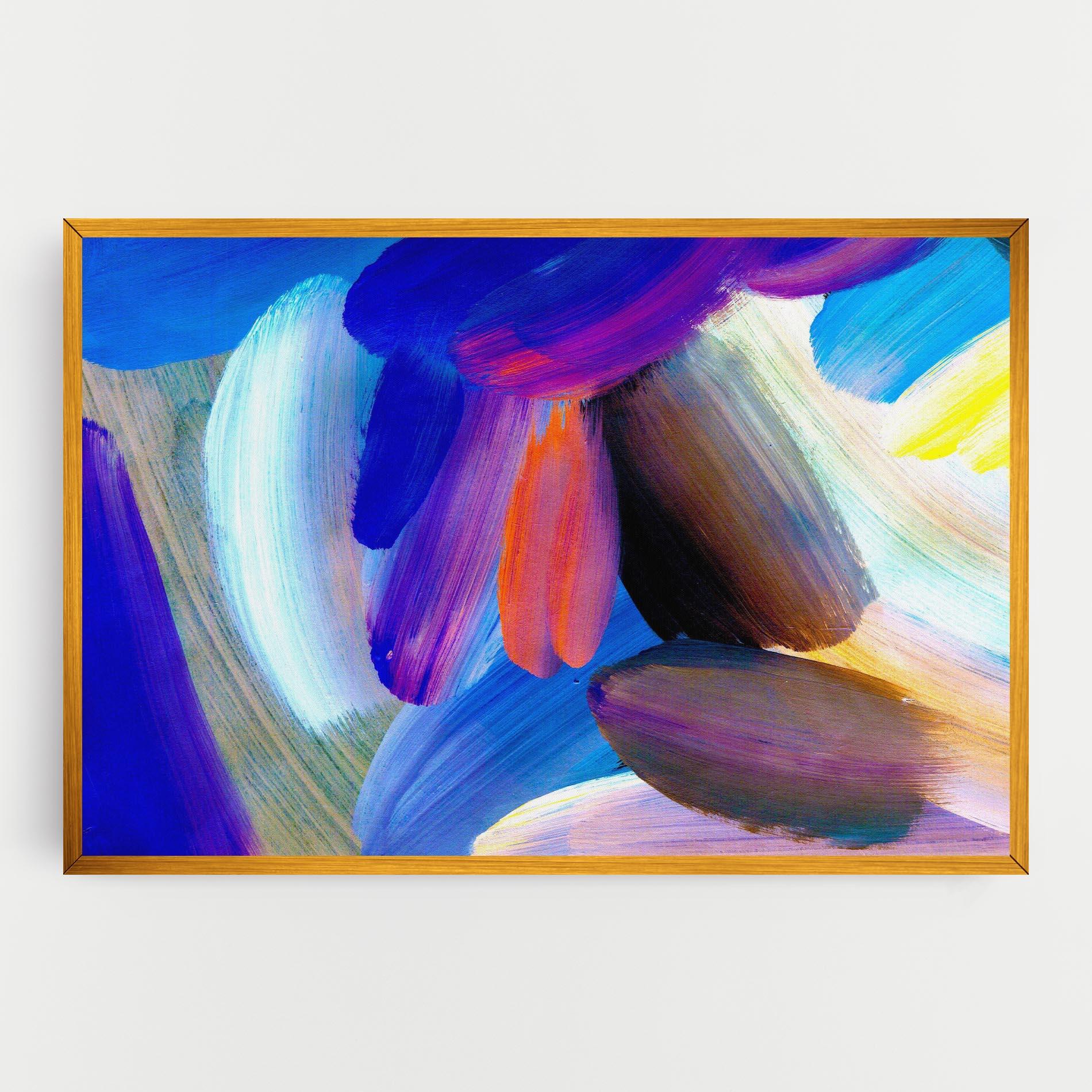 Tablou Canvas Colorful Abstract mockup 0