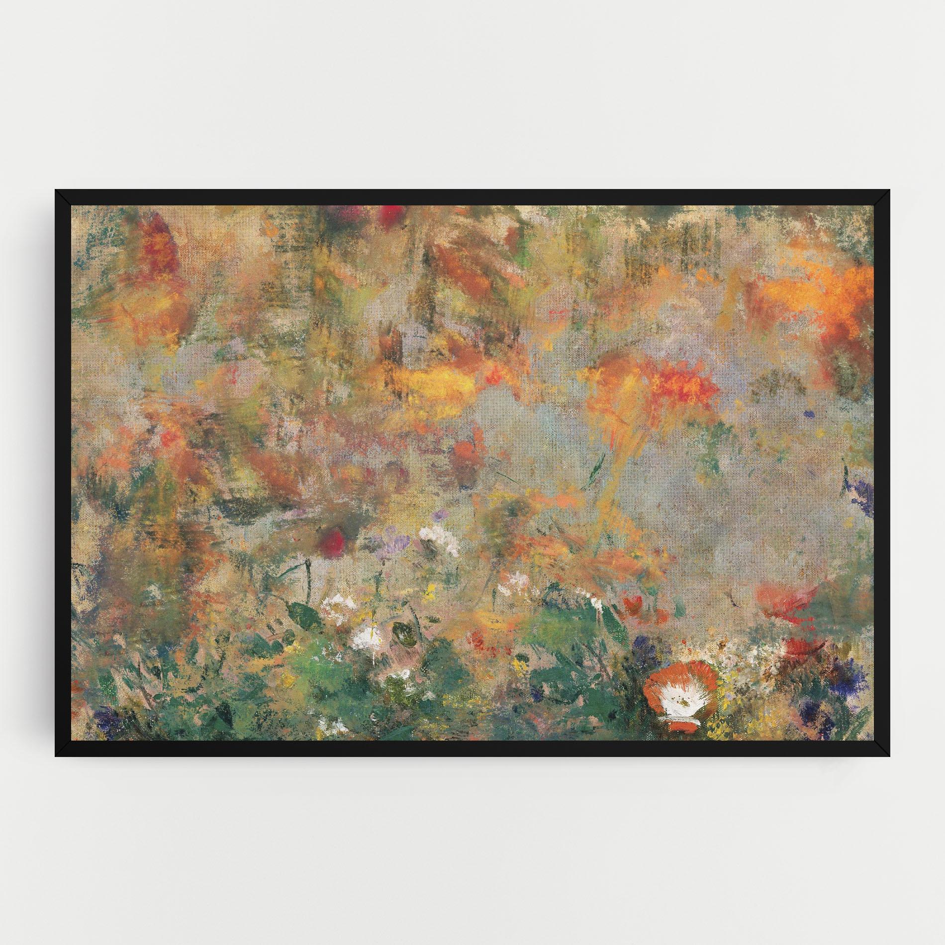 Tablou Canvas Abstract Flowers mockup 0