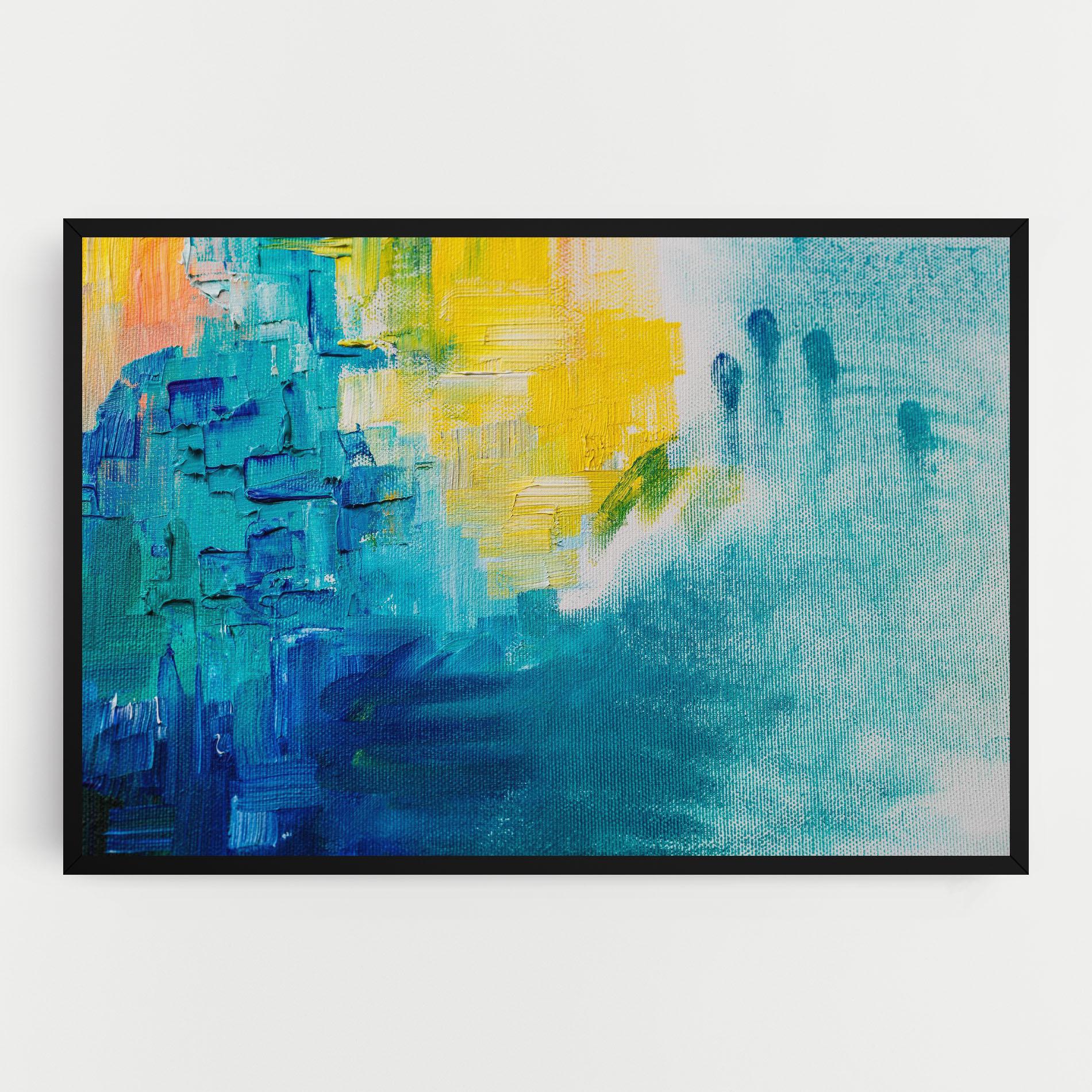 Tablou Canvas Abstract Hand Mark mockup 0