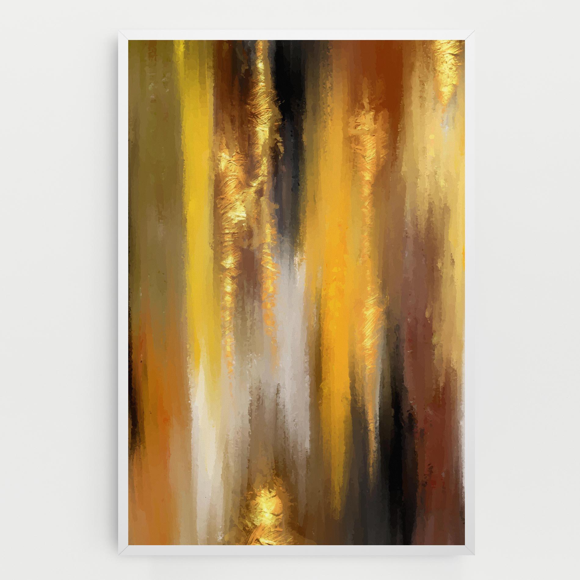 Tablou Canvas Golden Brown Art mockup 0