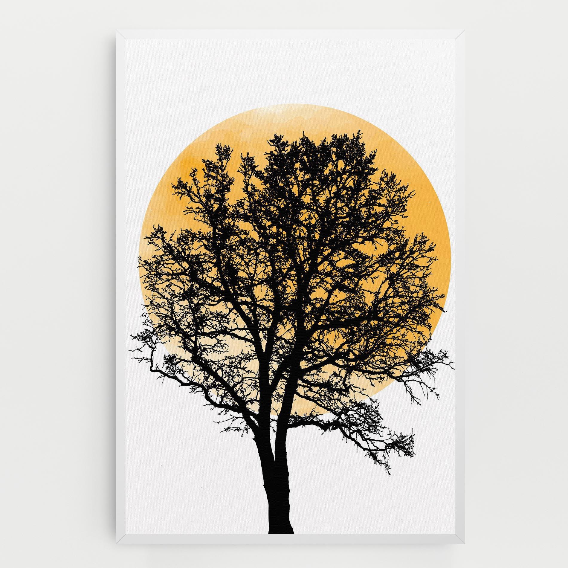Tablou Canvas Orange Sun 01 mockup 0