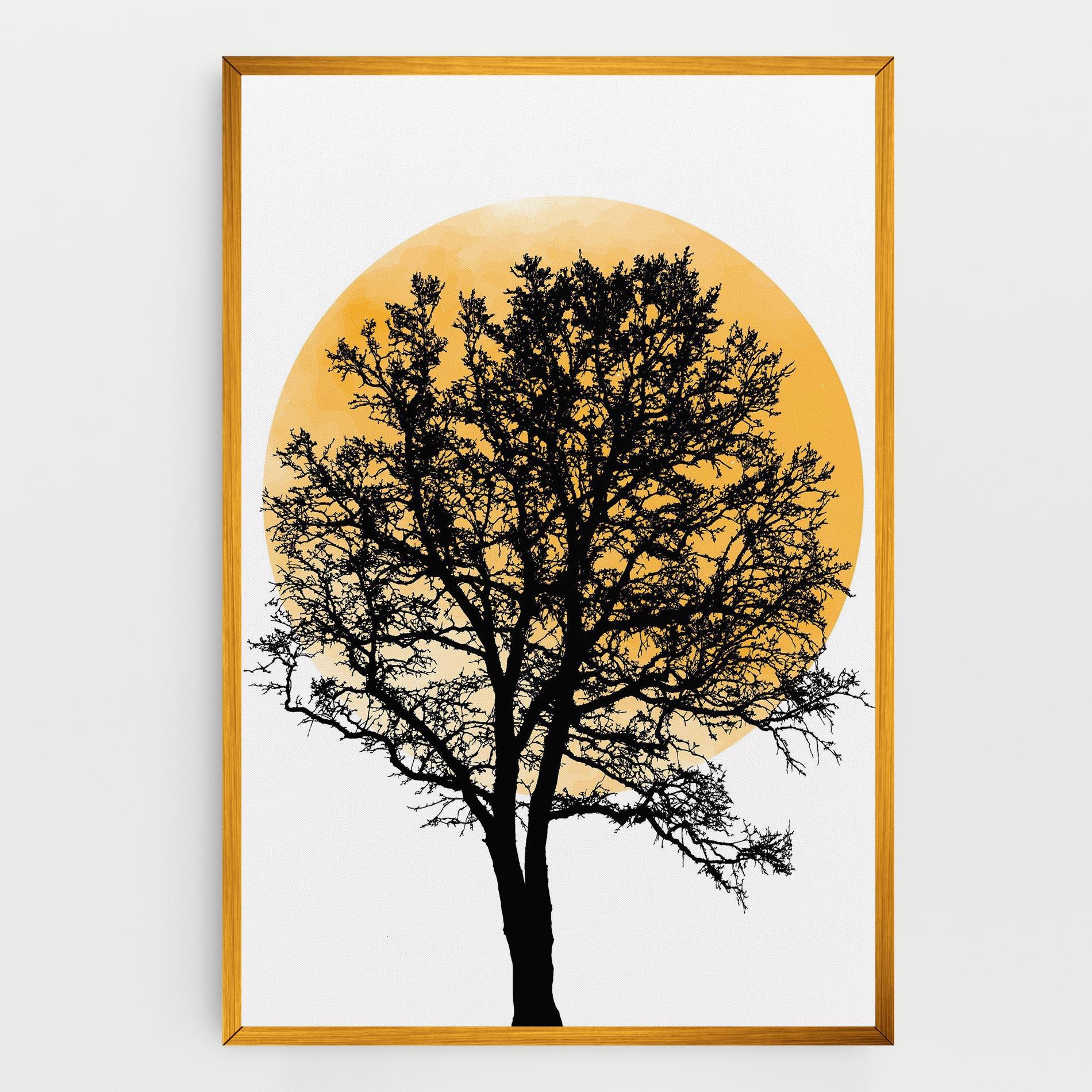 Tablou Canvas Orange Sun 01 mockup 0