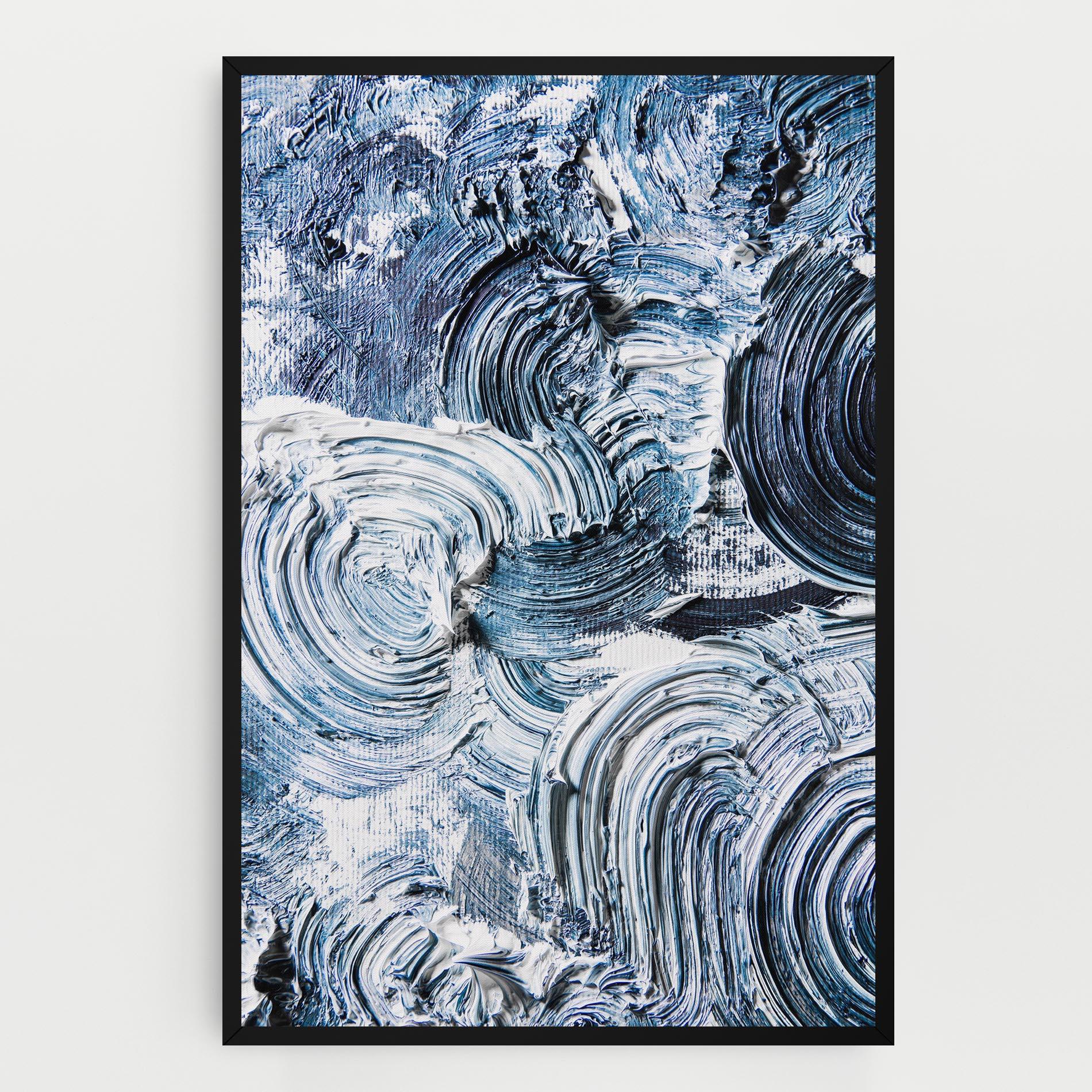 Tablou Canvas Cream Textured Painting mockup 0