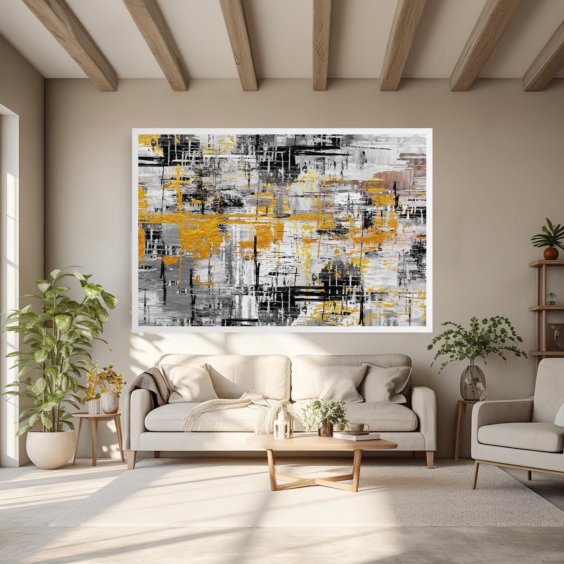 Tablou Canvas Abstract Mix Color mockup 6