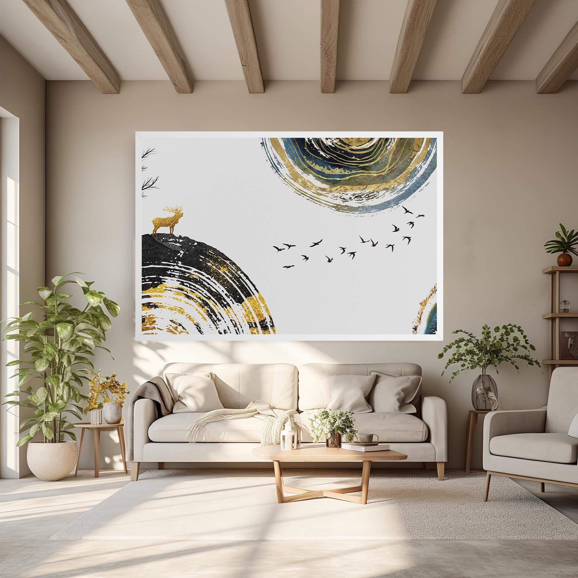 Golden Deer mockup 6