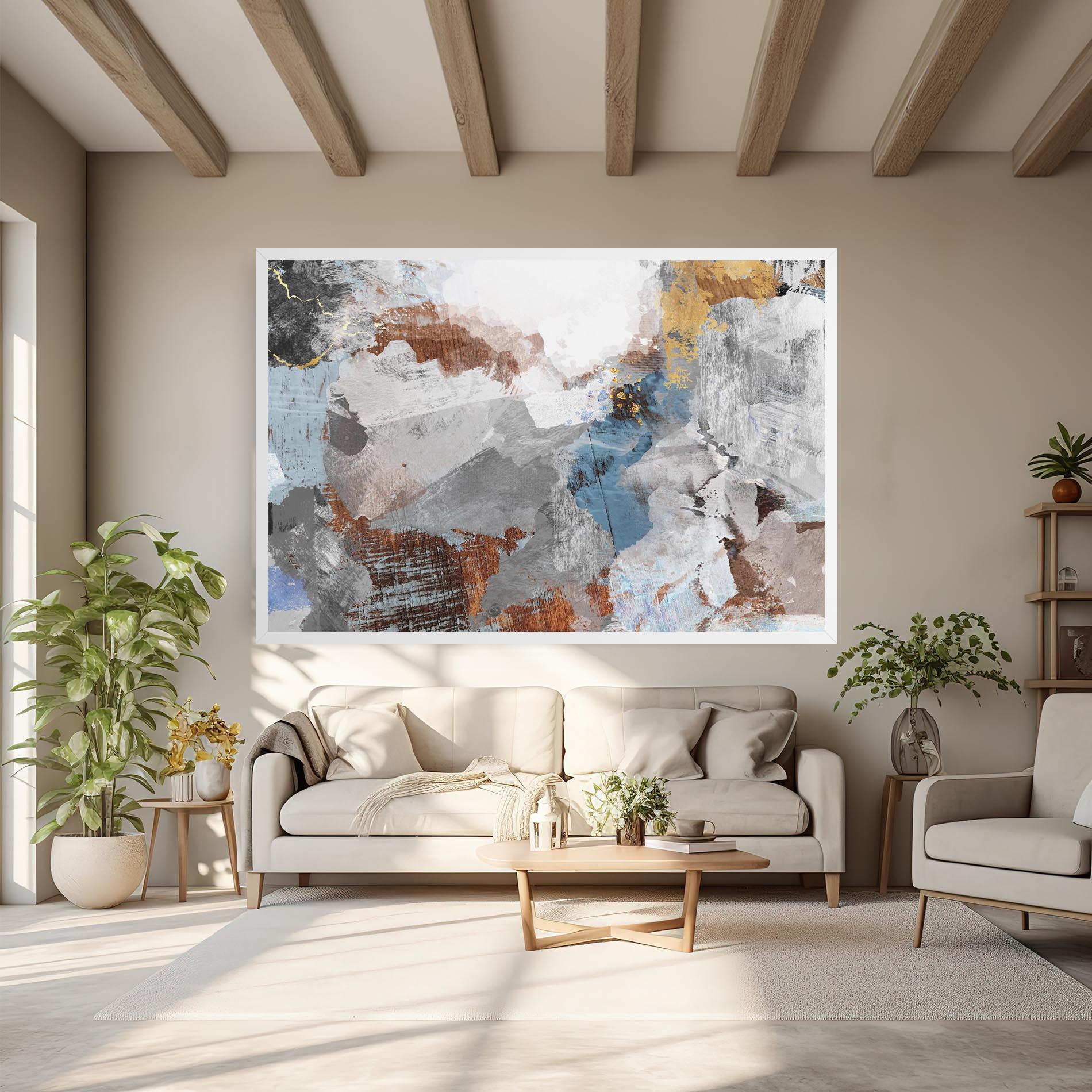 Tablou Canvas Paint On Wood mockup 6