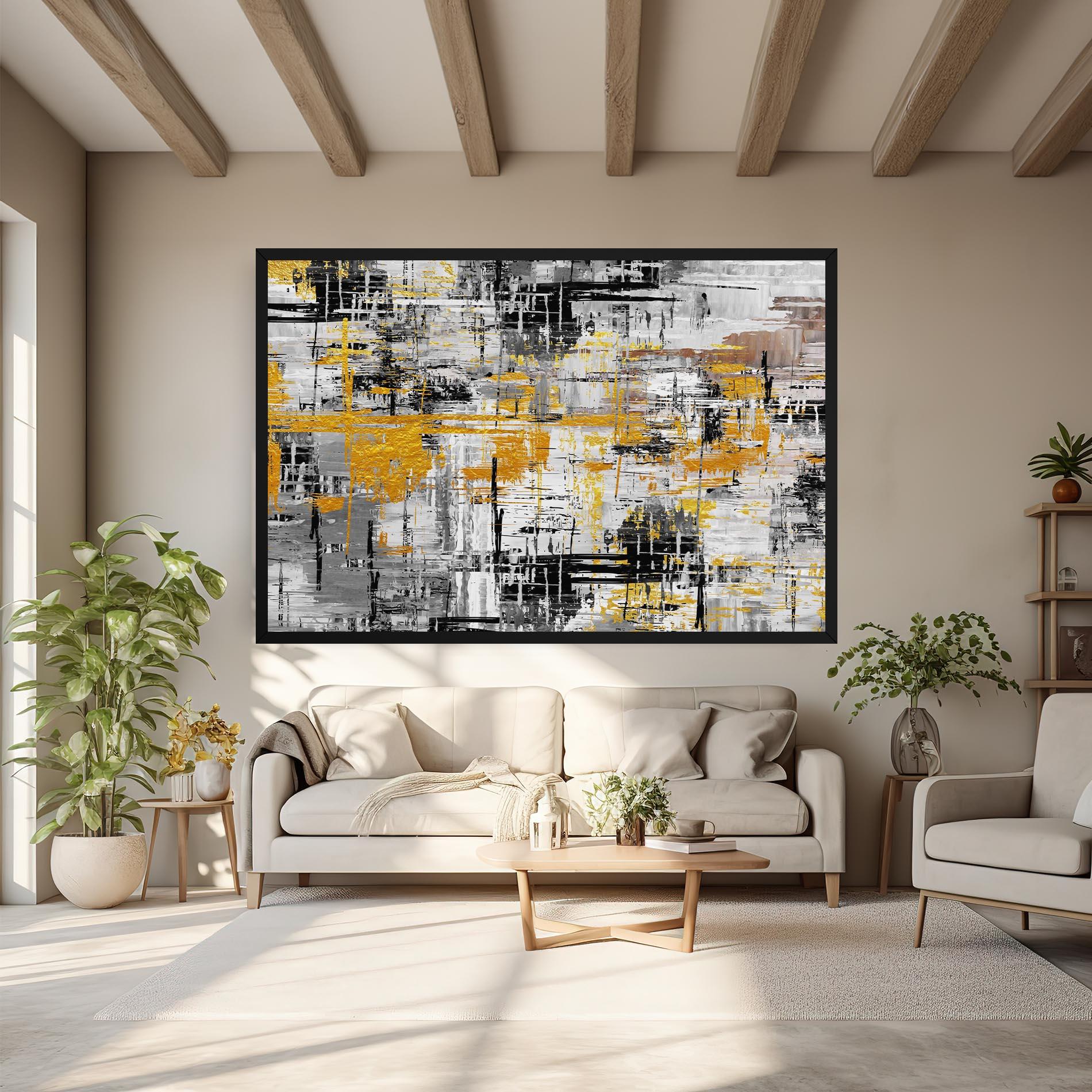 Tablou Canvas Abstract Mix Color mockup 6