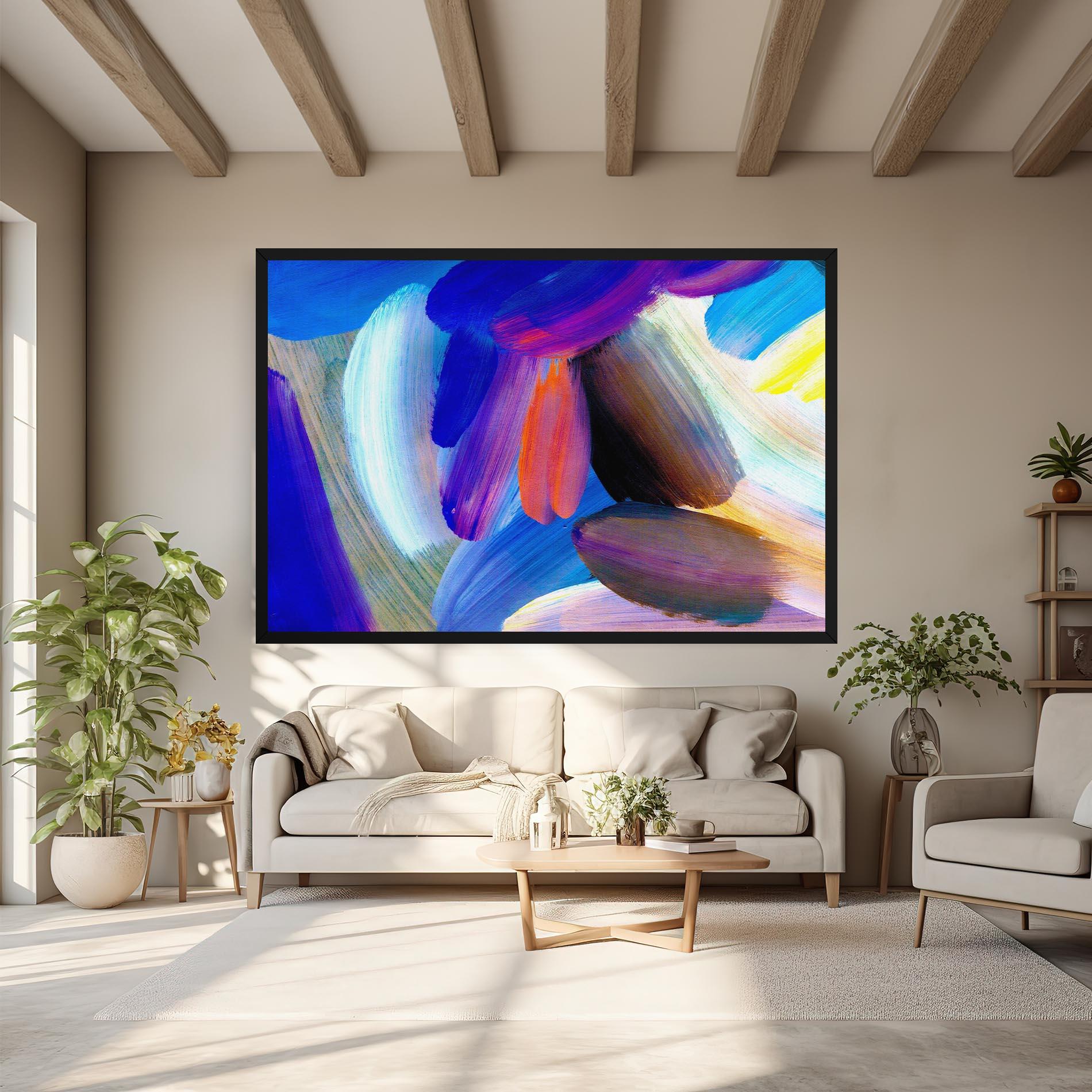 Tablou Canvas Colorful Abstract mockup 6