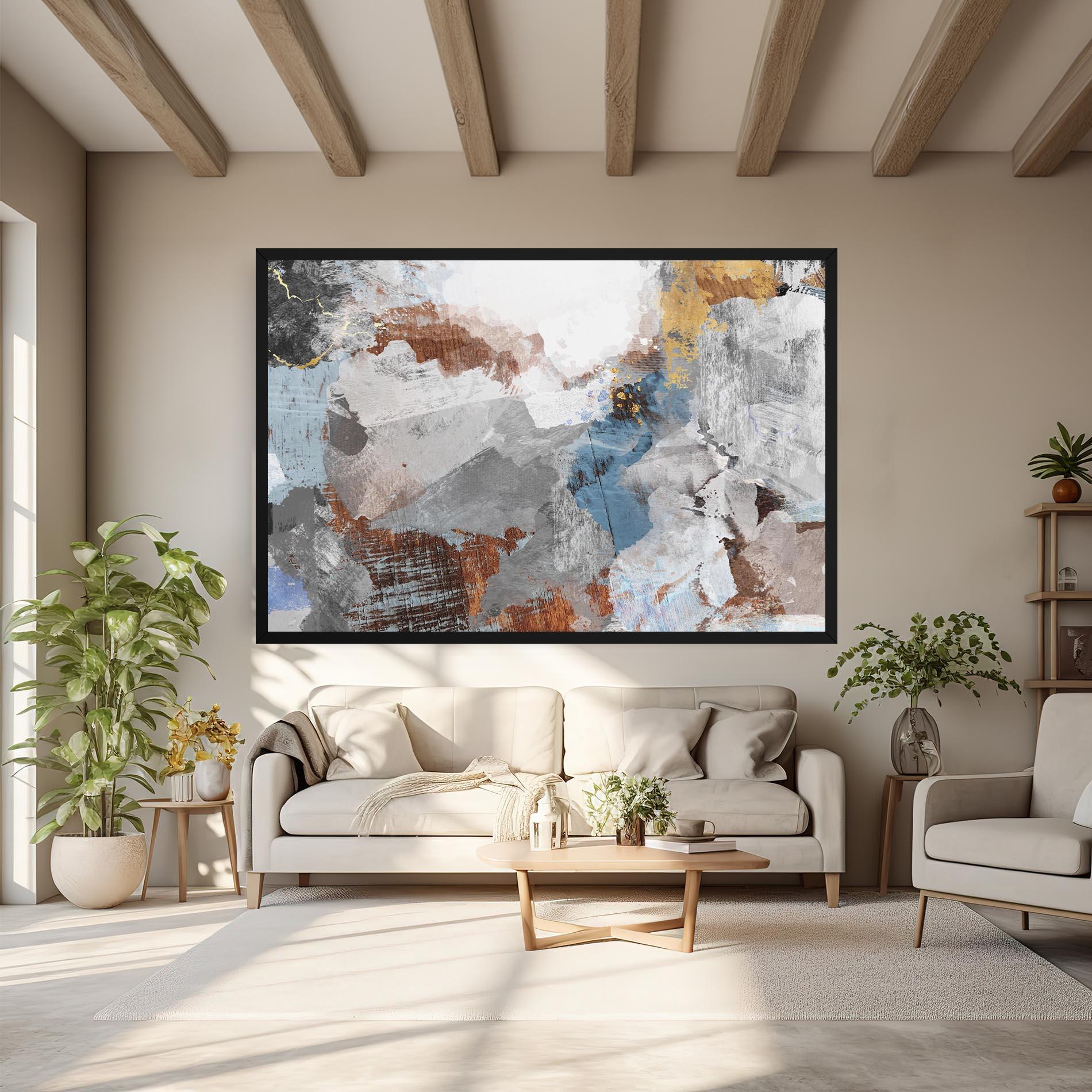 Tablou Canvas Paint On Wood mockup 6