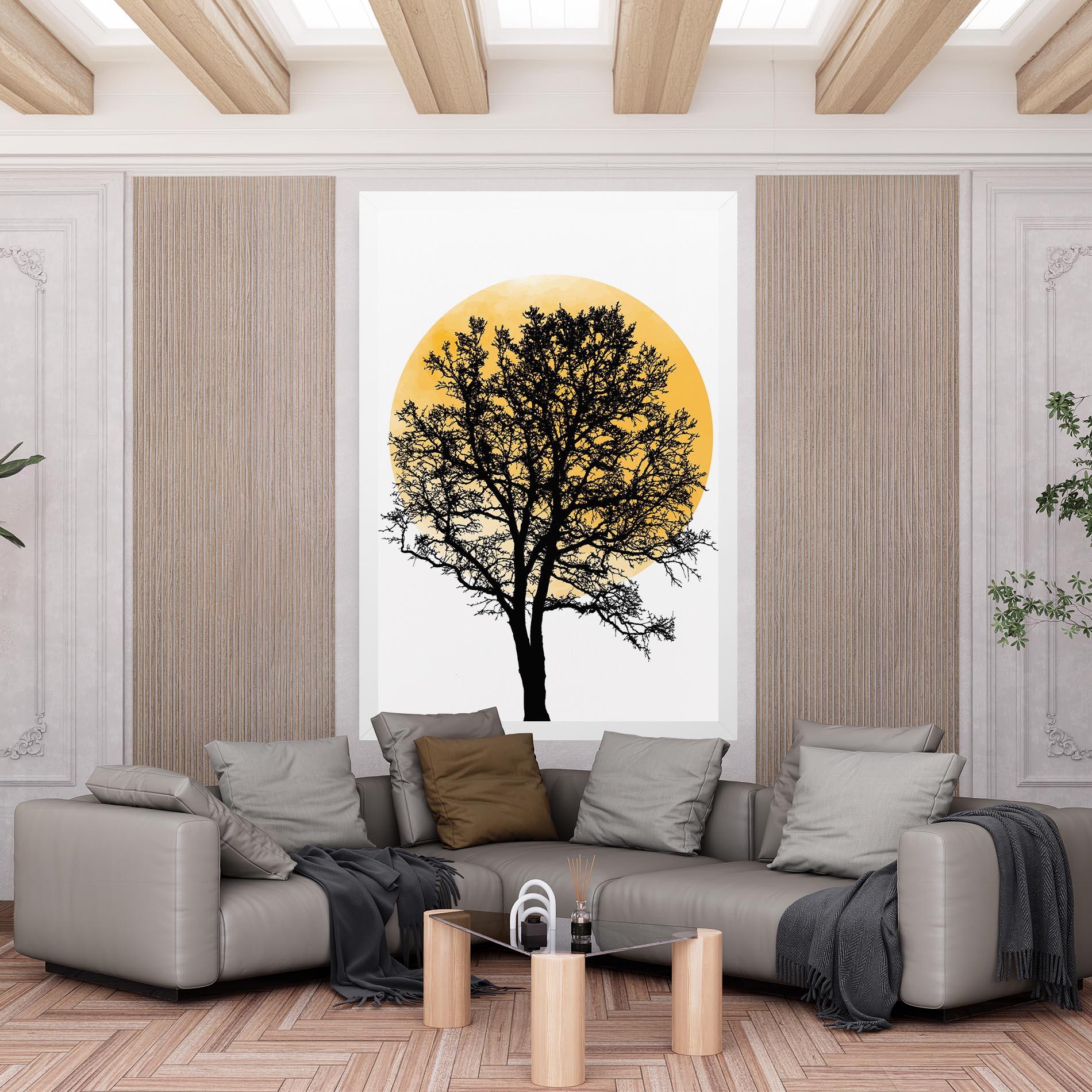 Tablou Canvas Orange Sun 01 mockup 6